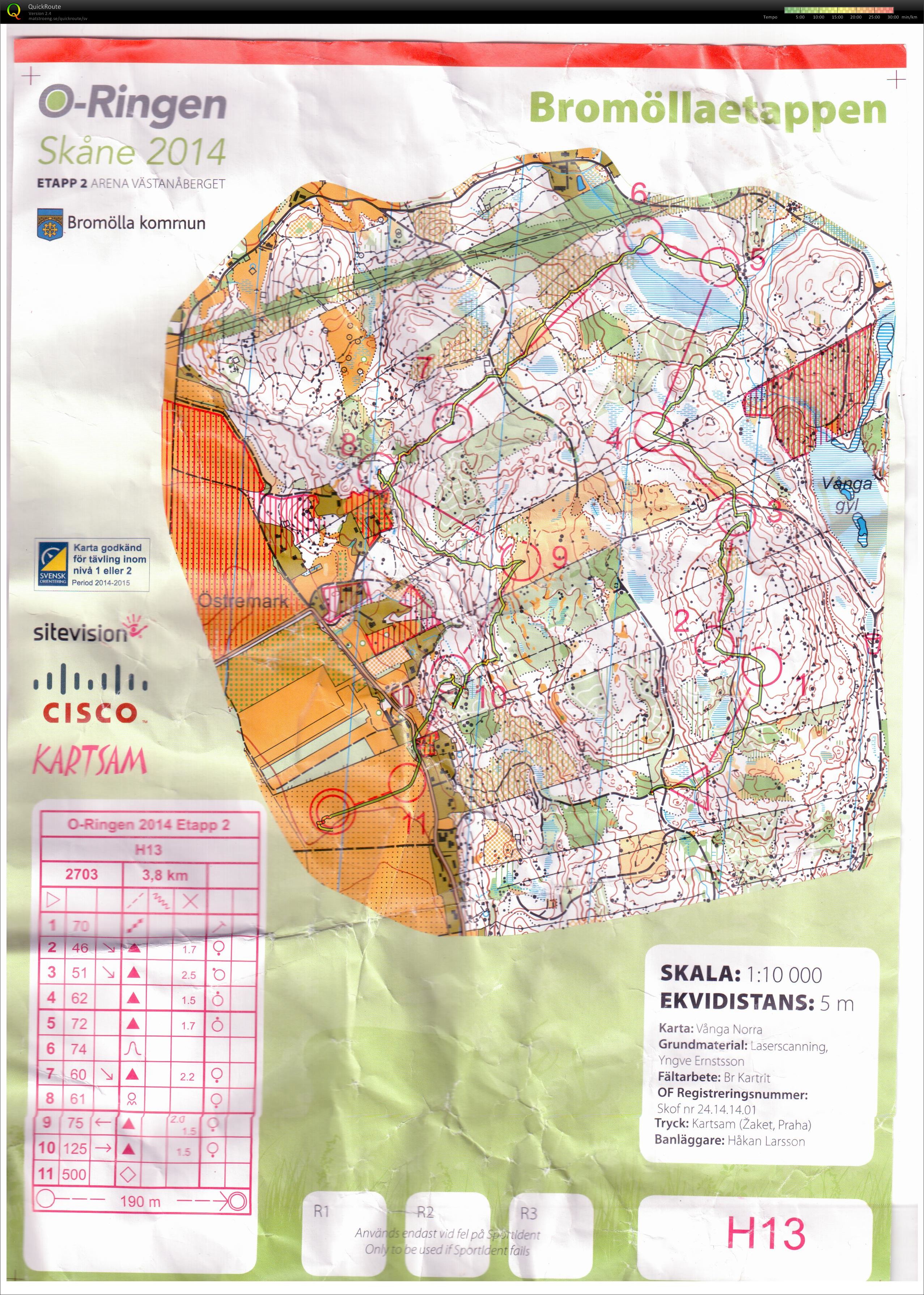 O-ringen etapp 2 (21-07-2014)