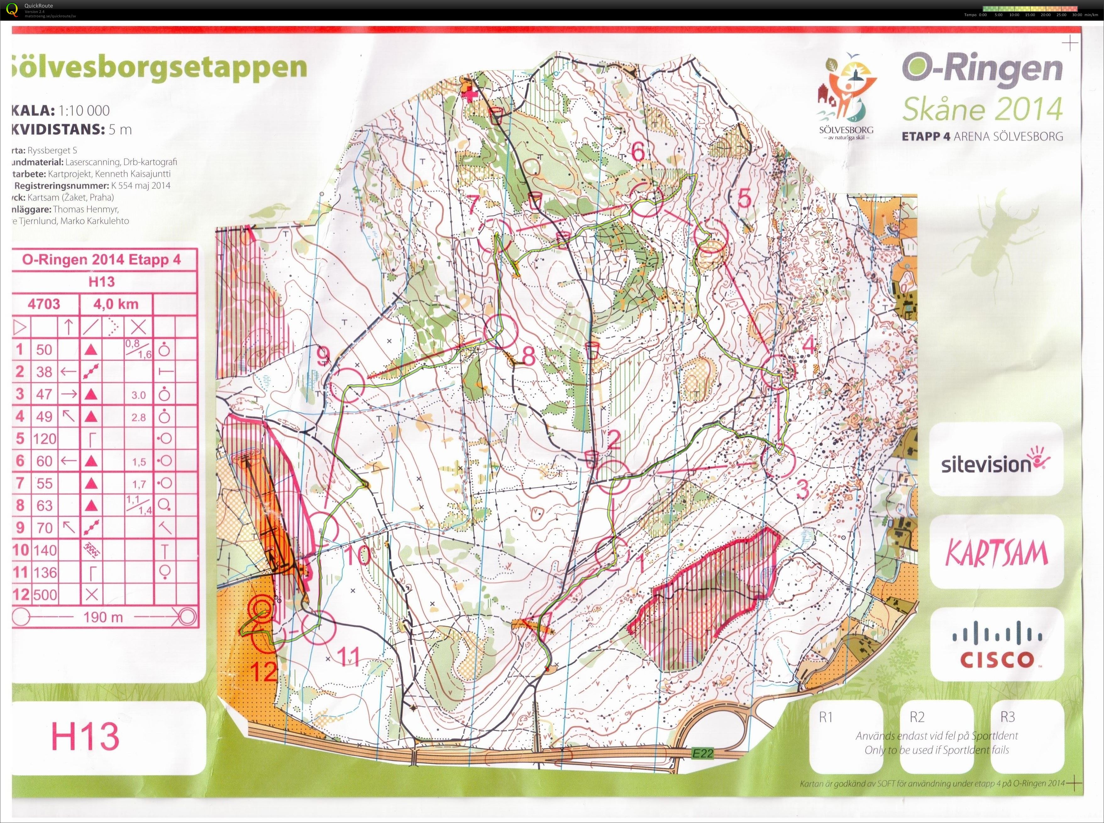 O-ringen etapp 4 (2014-07-24)