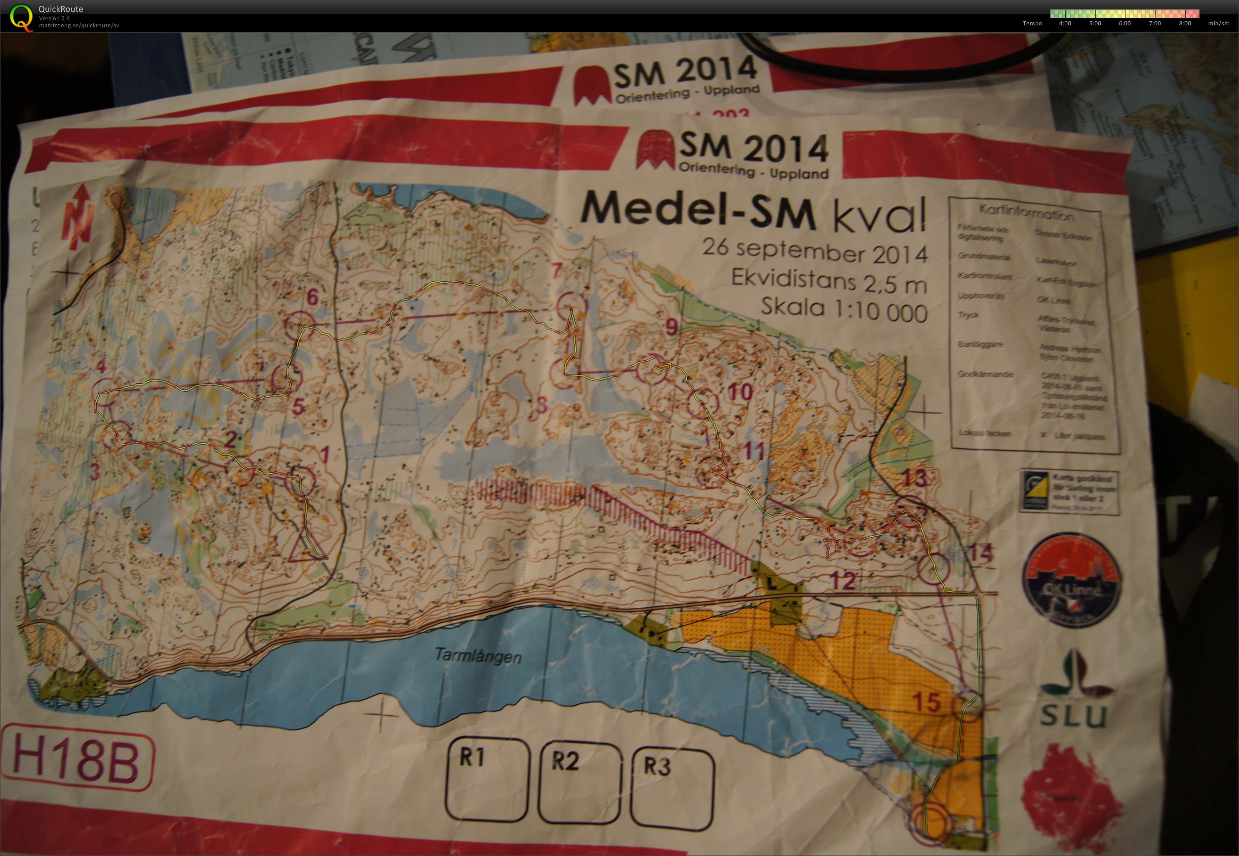 Medel SM kval 2014 (26/09/2014)