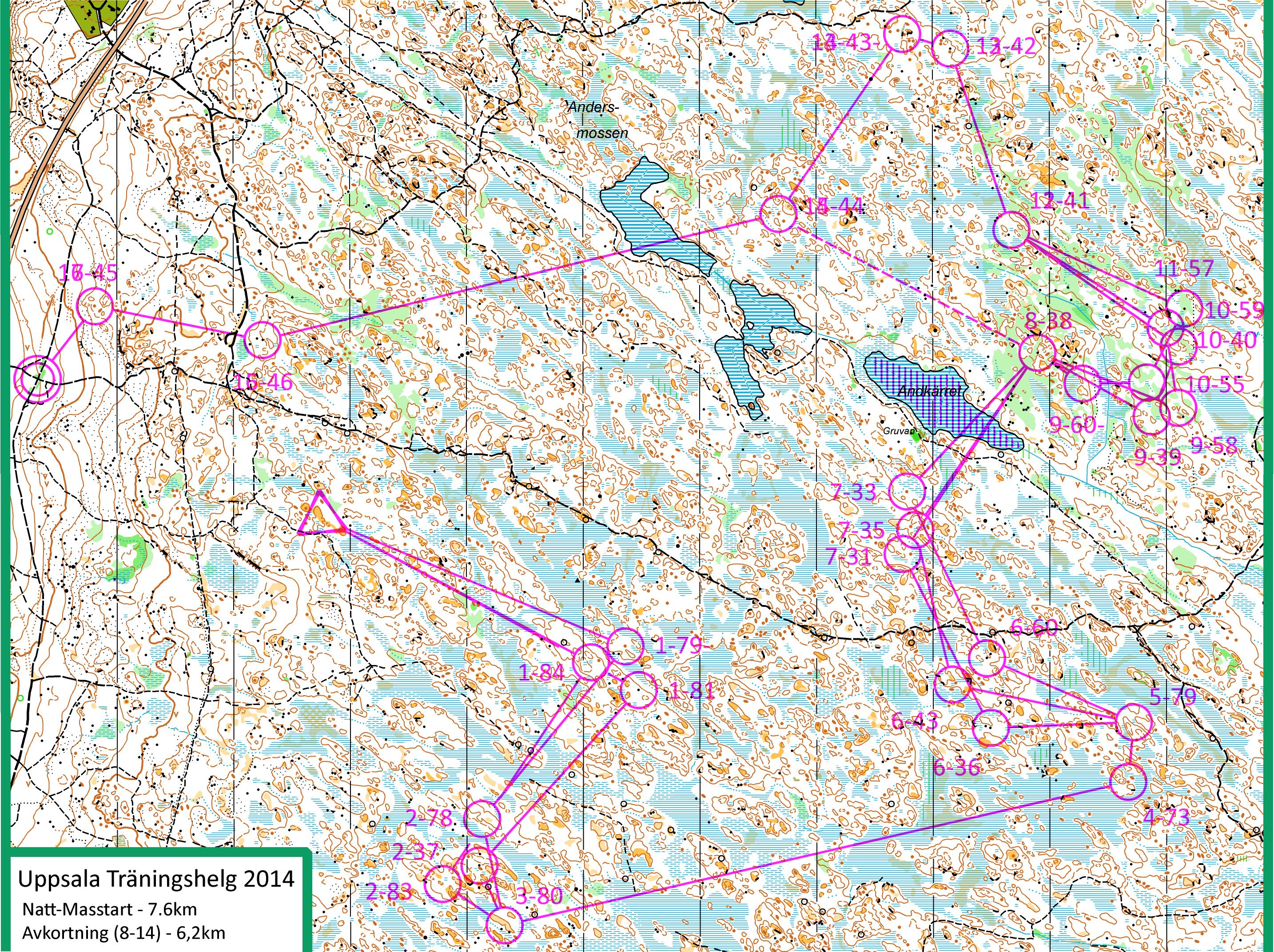 UTH'14 Masstart Lunsen (28/11/2014)