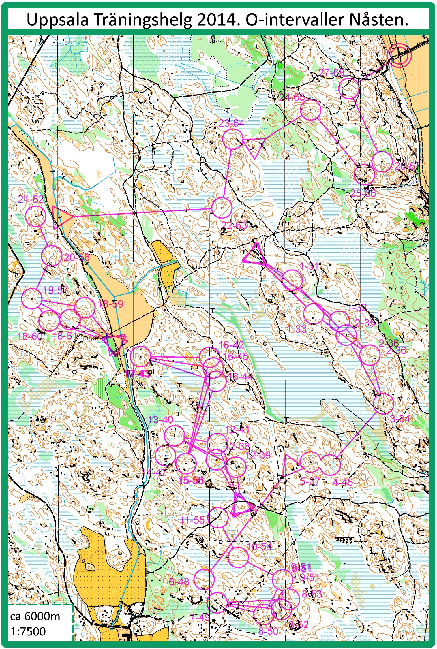 UTH'14 O-intervaller Nåsten (29-11-2014)