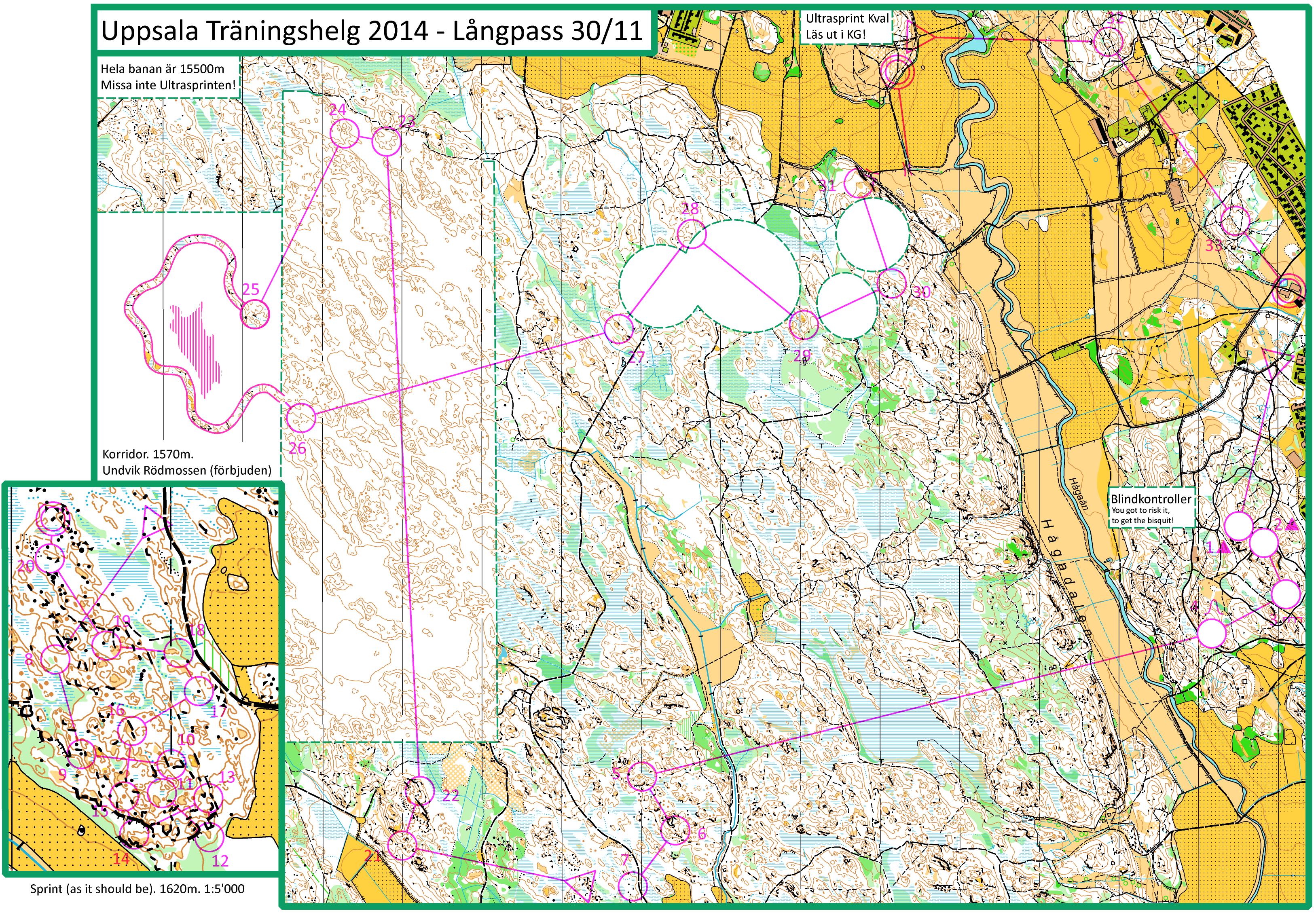 UTH'14 Långpass Nåsten (30-11-2014)