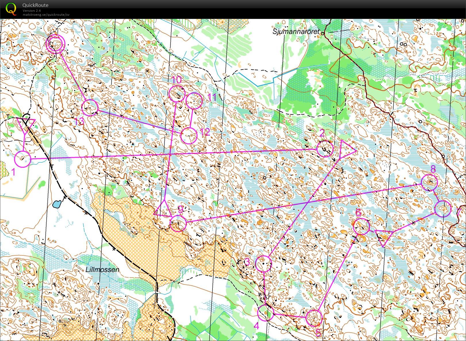 O-intervaller Tjäderleksbergen (2015-04-08)