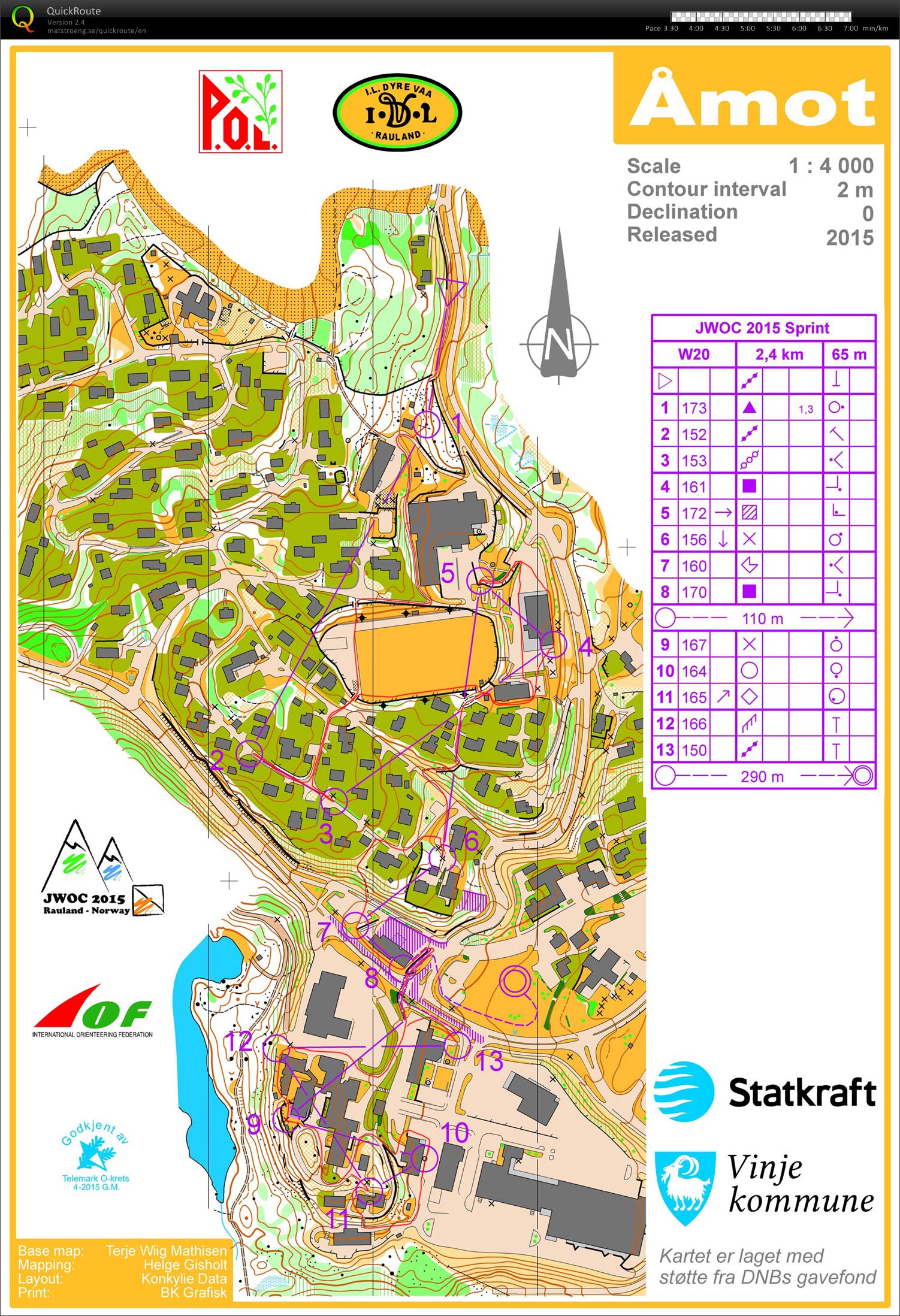 JWOC 2015 Sprint (05/07/2015)