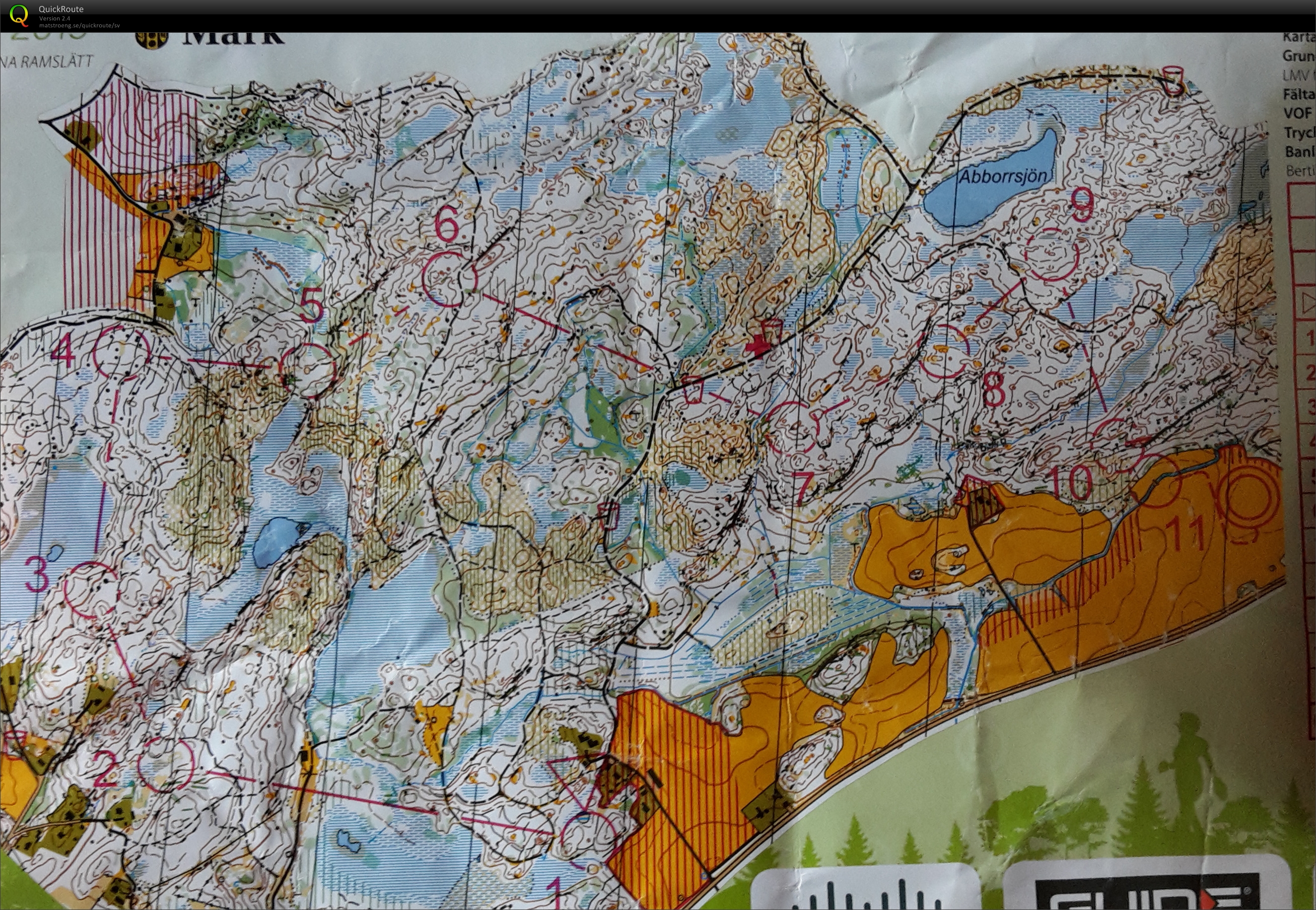 O-Ringen Borås 2015 Etapp 1  (2015-07-19)