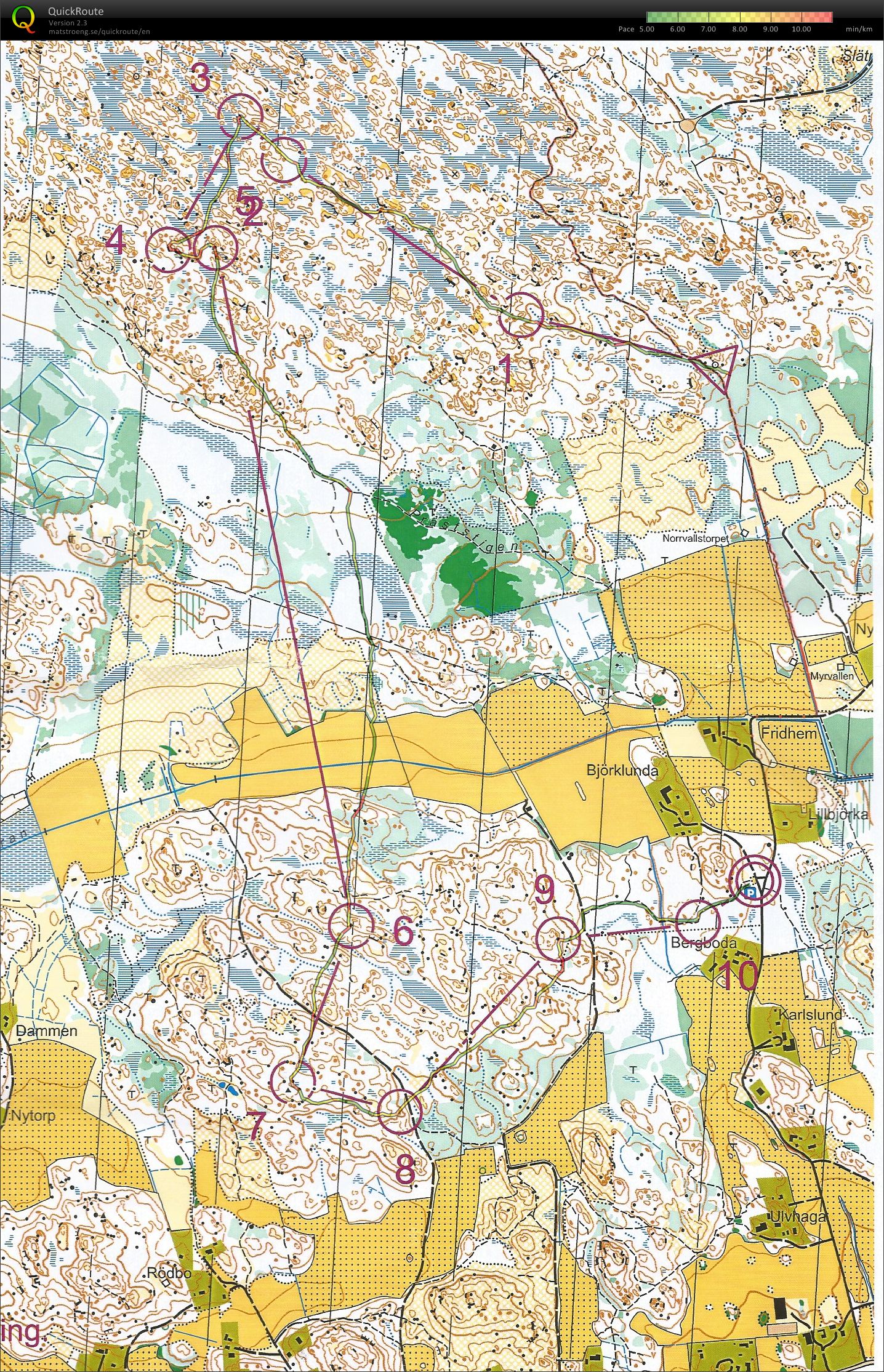 10milaträning  (07-05-2015)