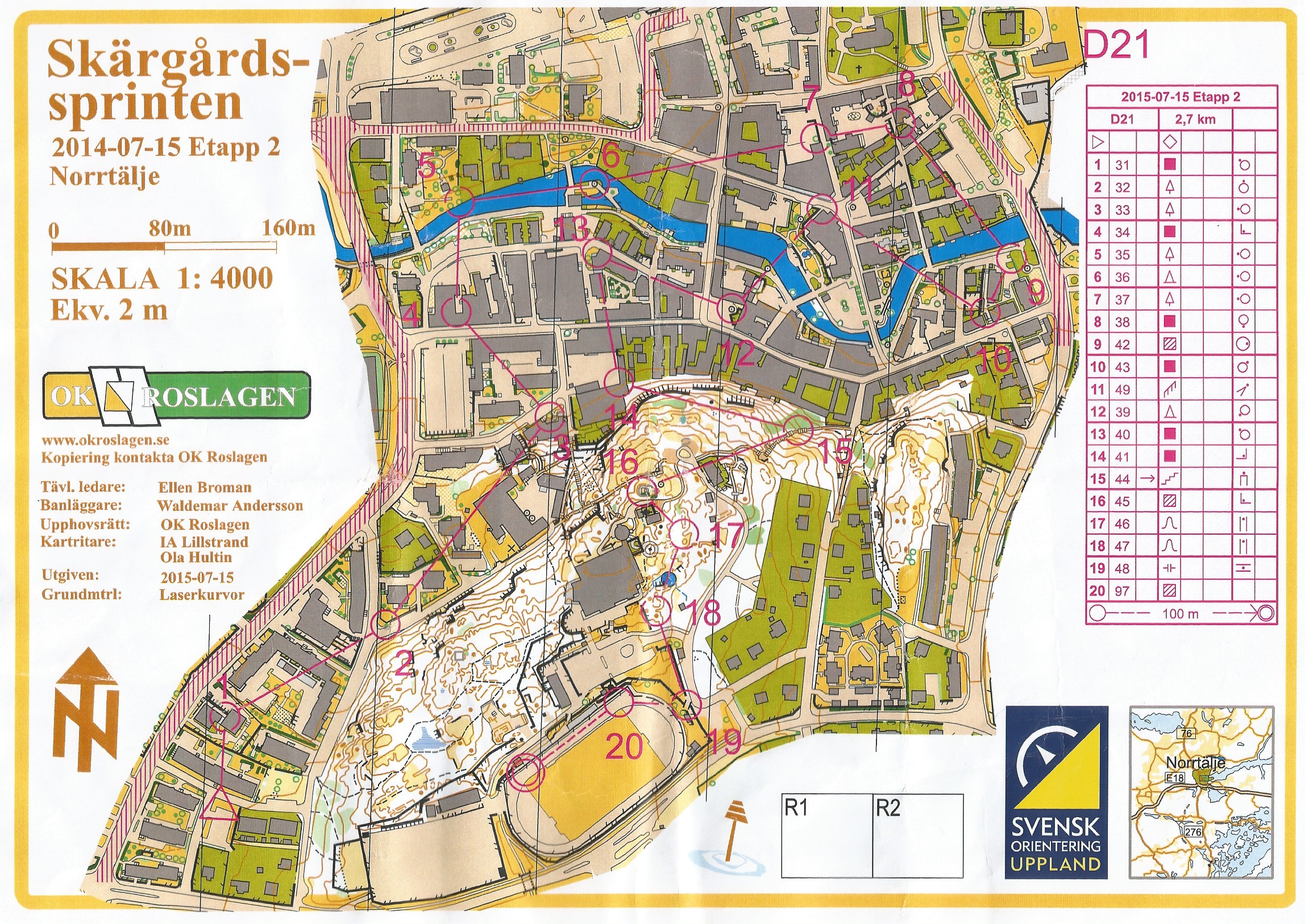 Skärgårdssprinten E2 (15-07-2015)