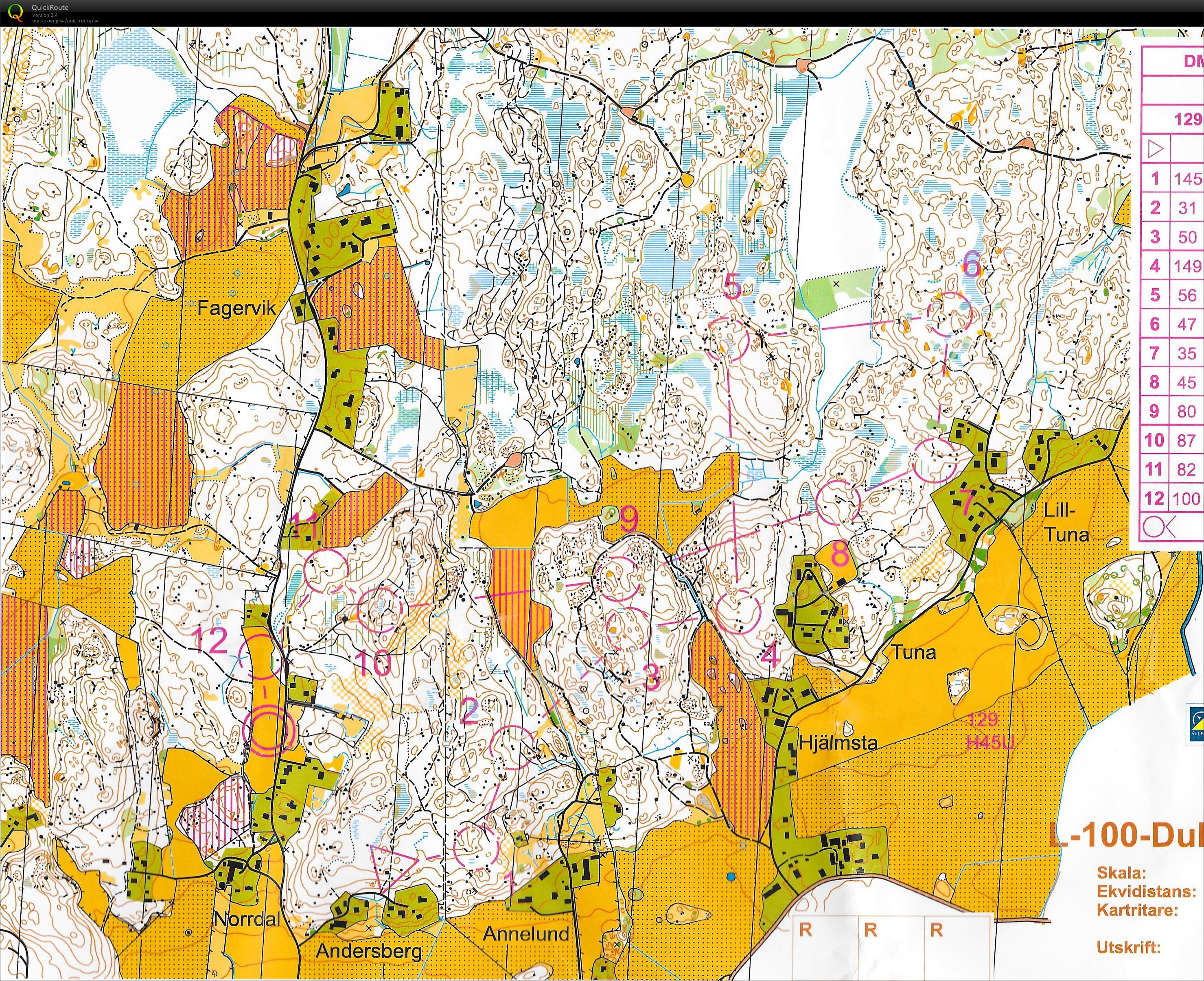 Långhundradubbeln - H45 (29-08-2015)