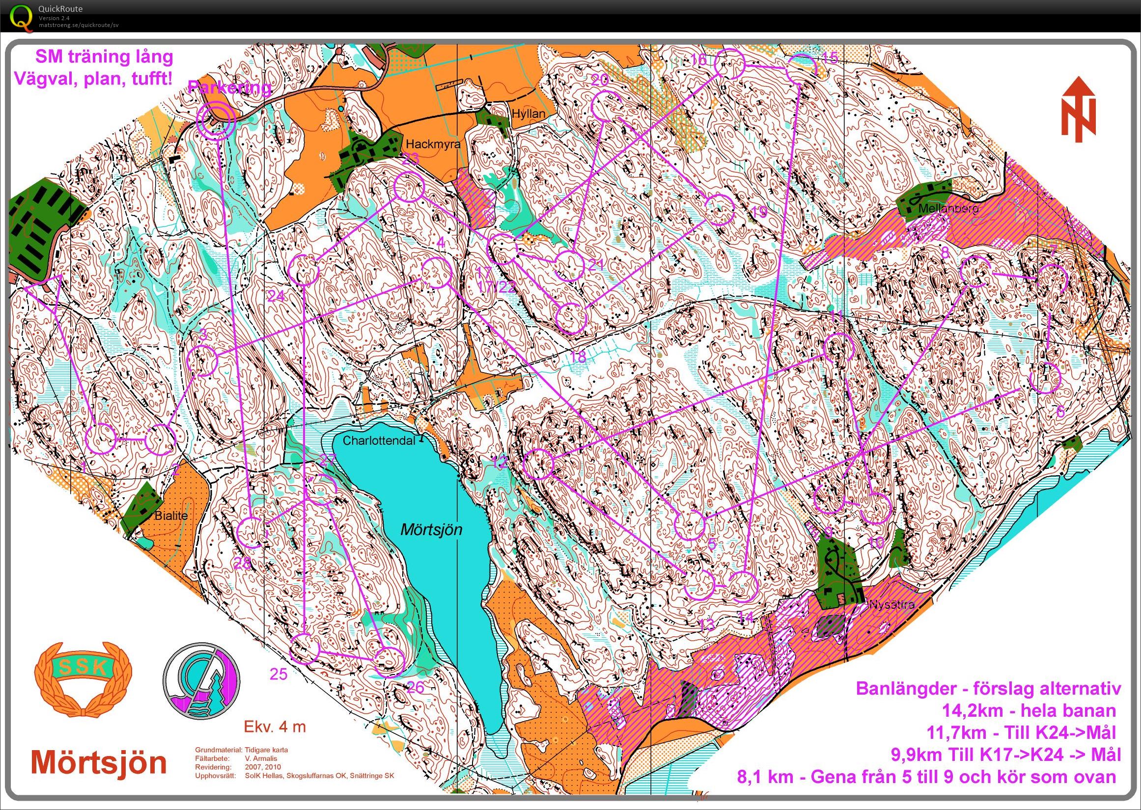 SM-Träning Mörtsjön (05/09/2015)