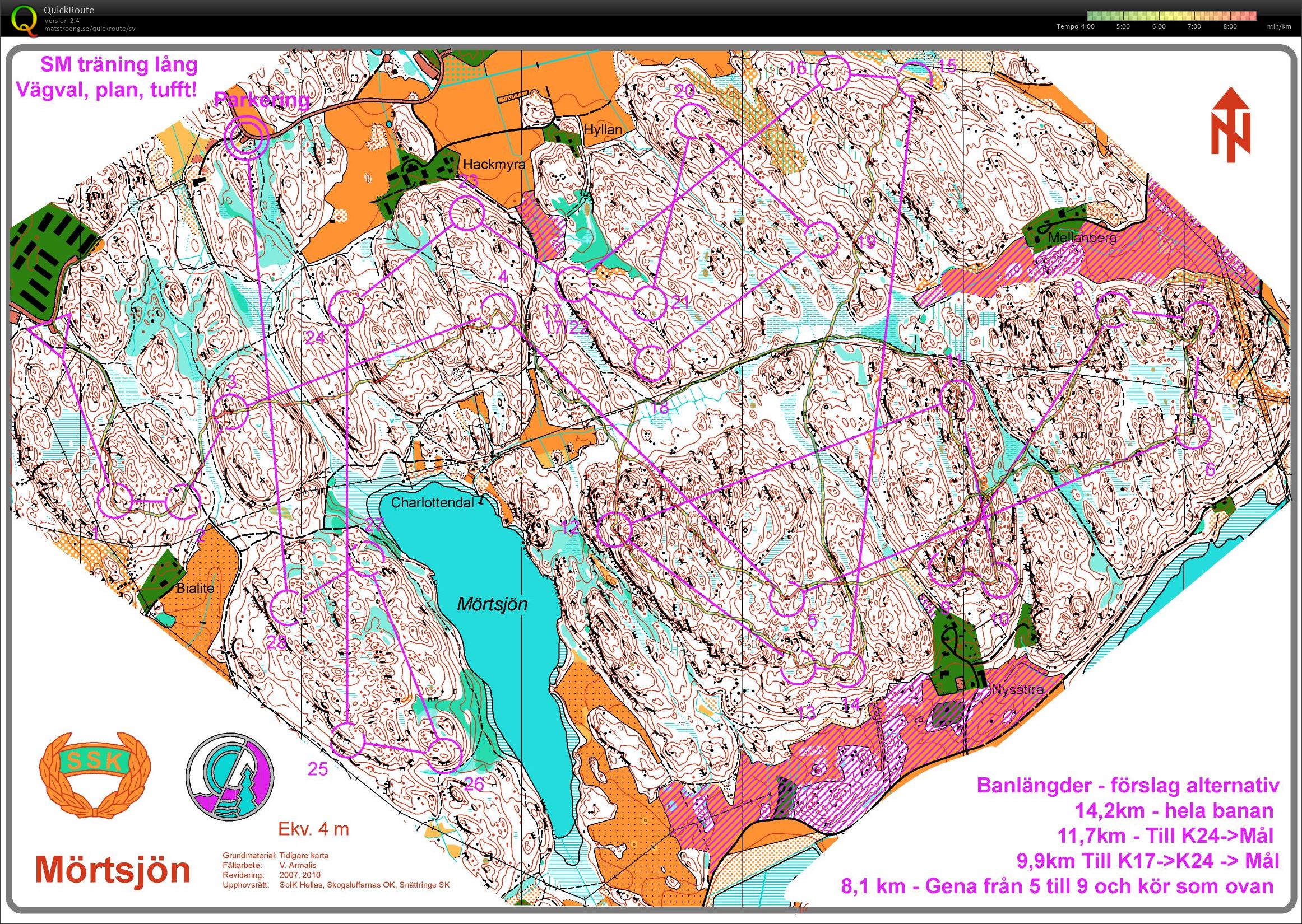 SM-Träning Mörtsjön (05-09-2015)