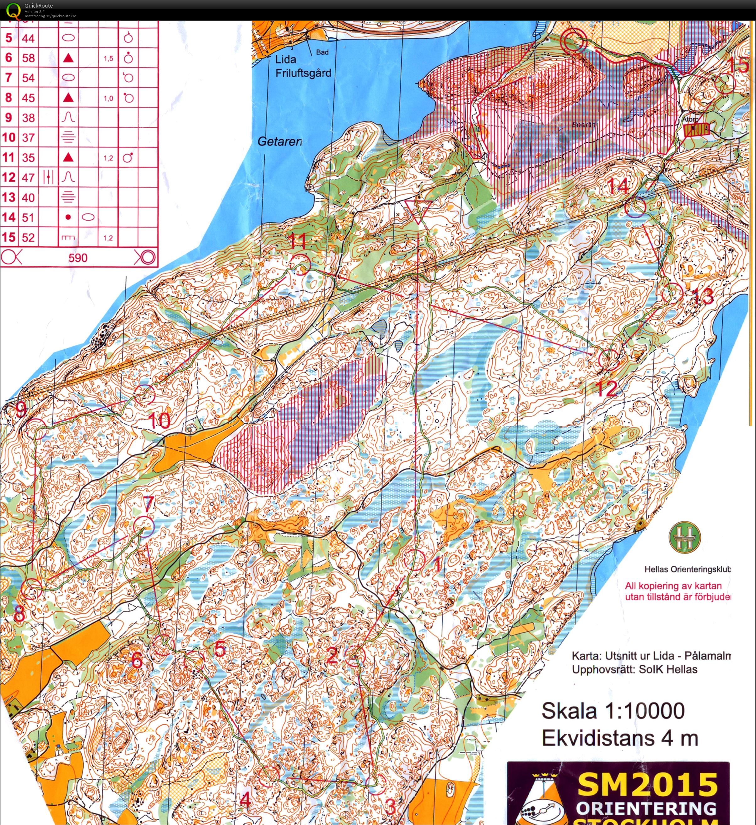 SM-Träning Getaren (2015-09-05)