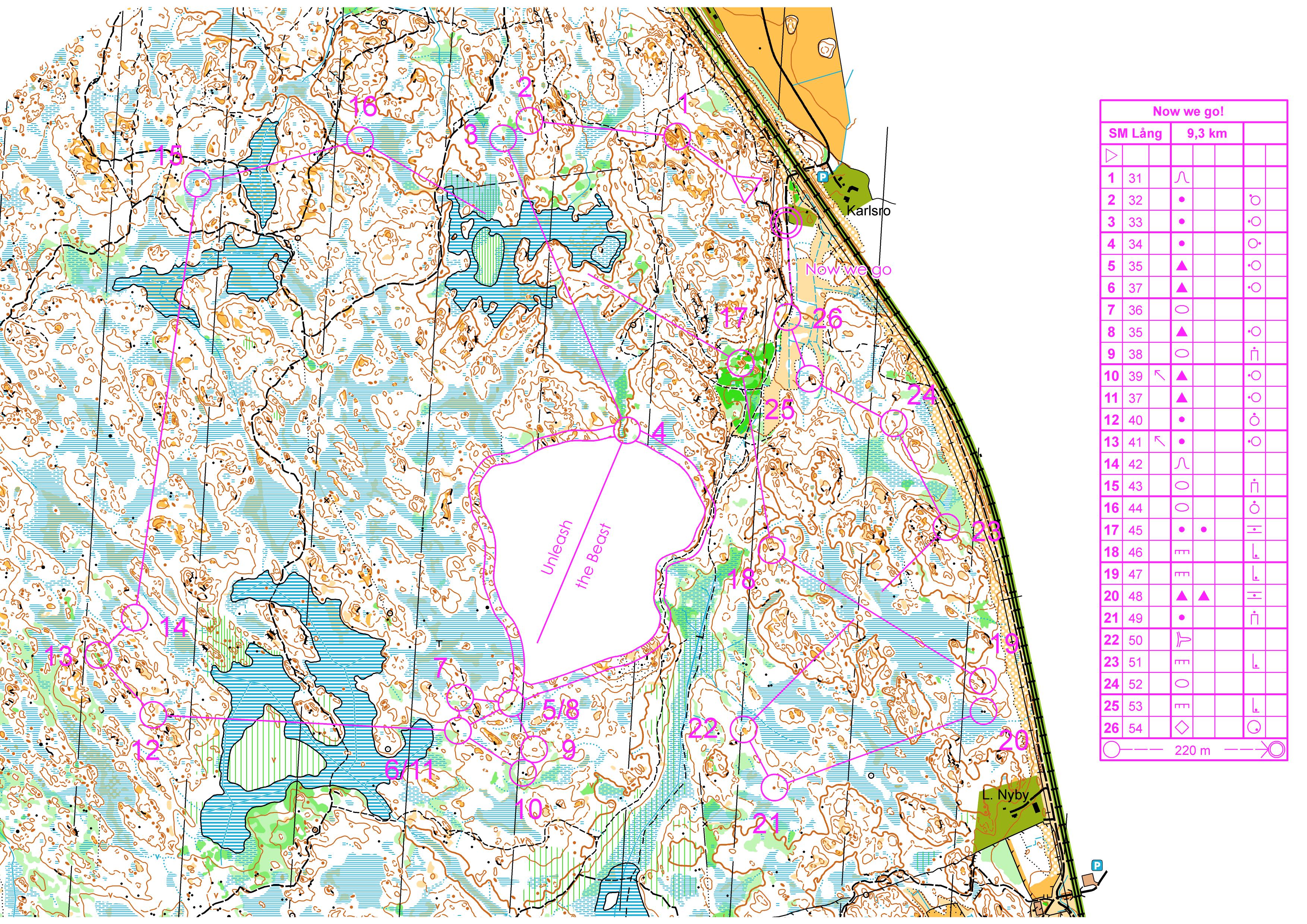 Lång-SM-träning (09/09/2015)