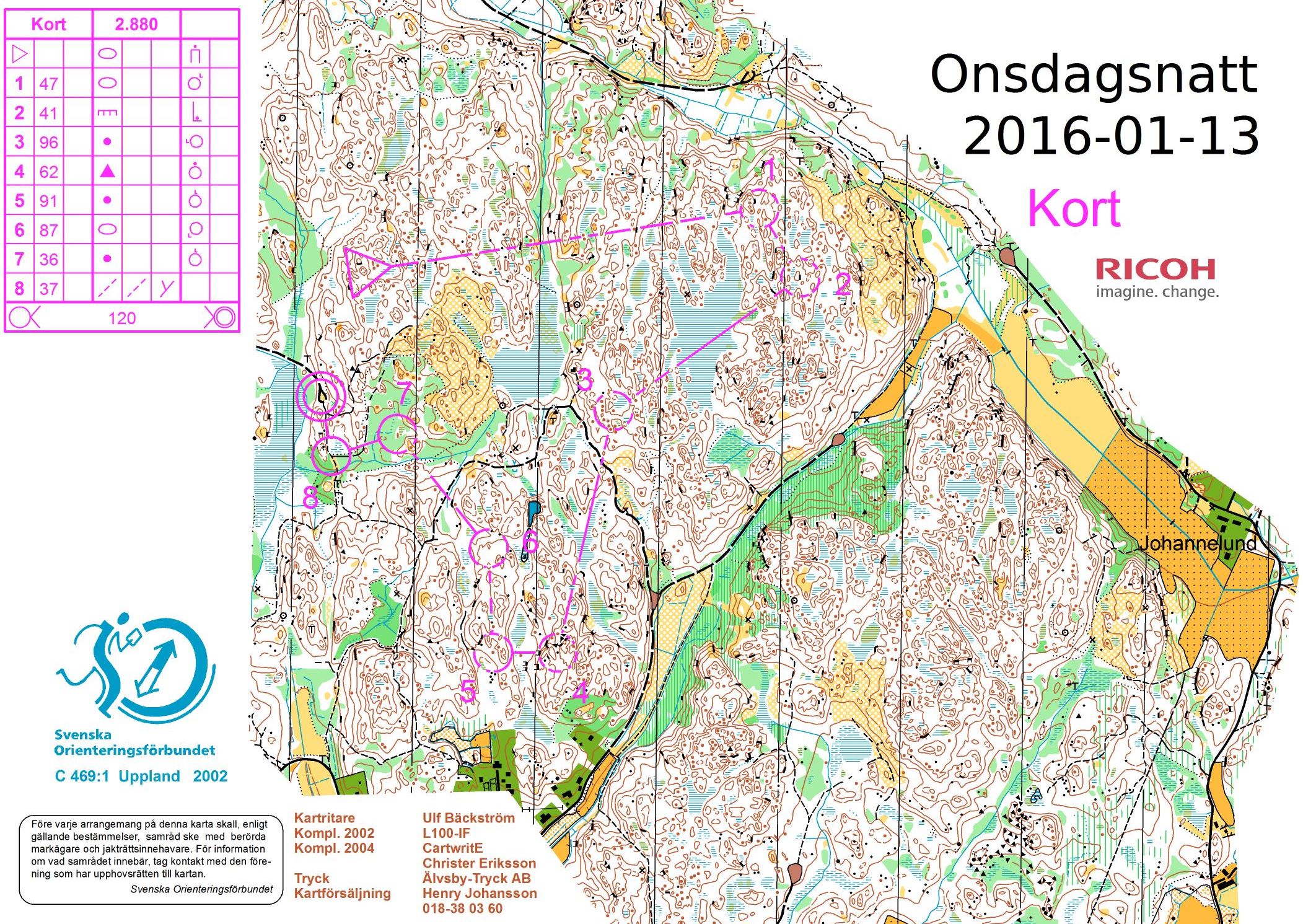 Onsdagsnatt, kort (13.01.2016)