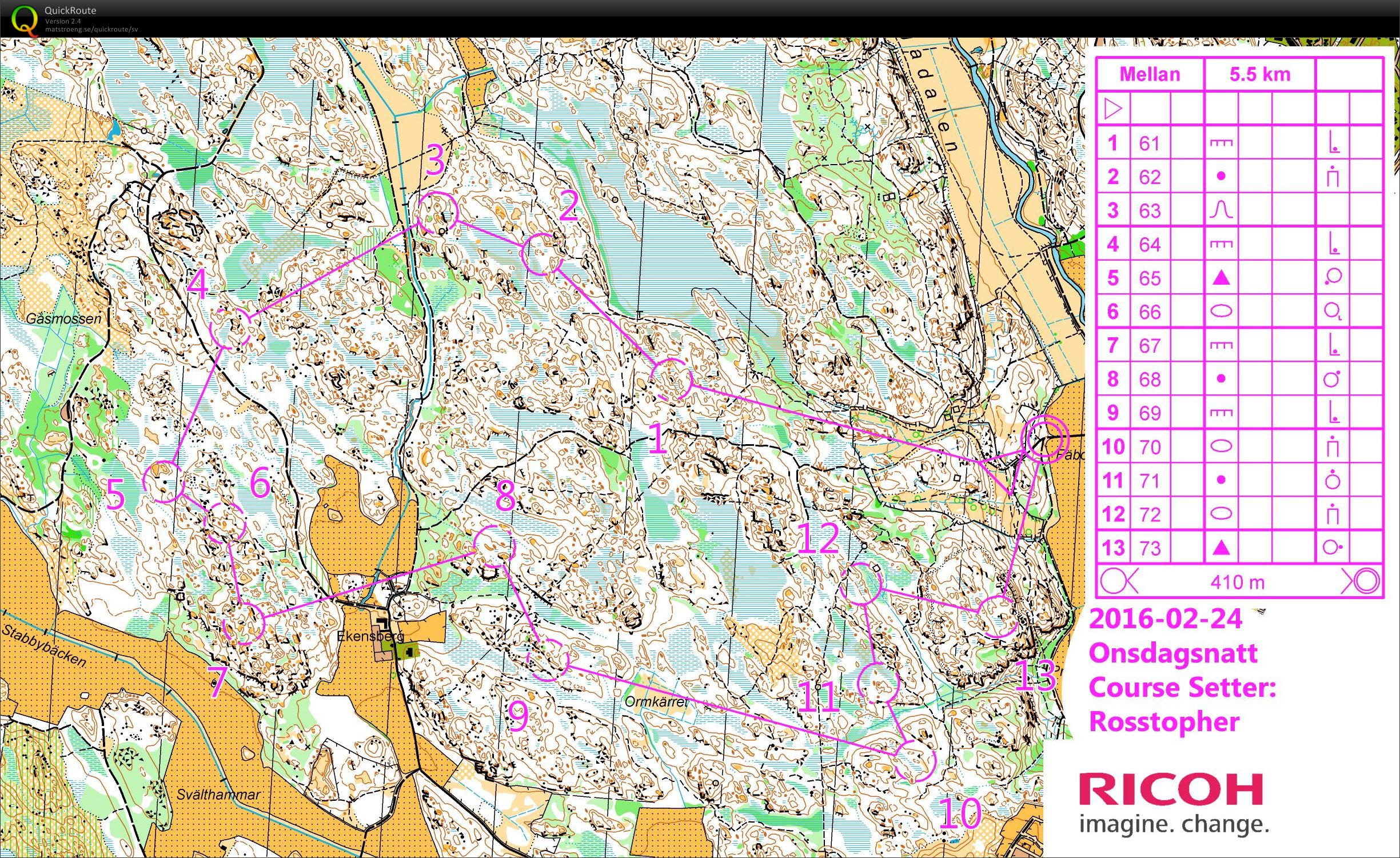 Onsdagsnatt Lunsen 160224 (24.02.2016)