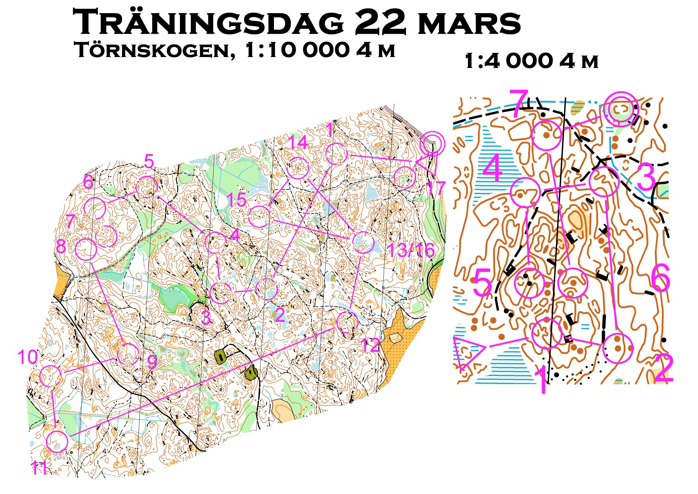 Teknikträning Törnskogen (22.03.2016)