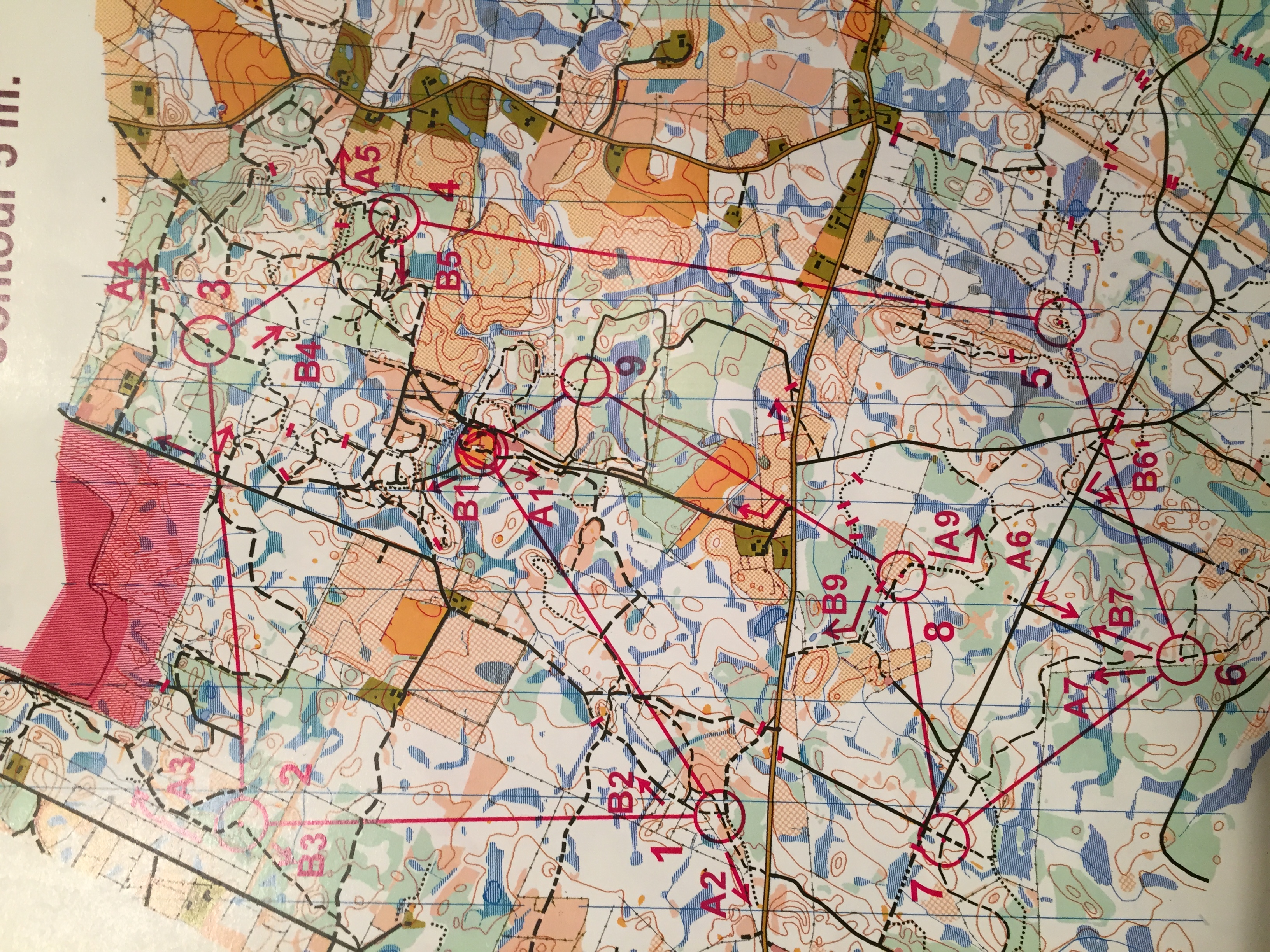 MTBO Camp träning (22.04.2016)