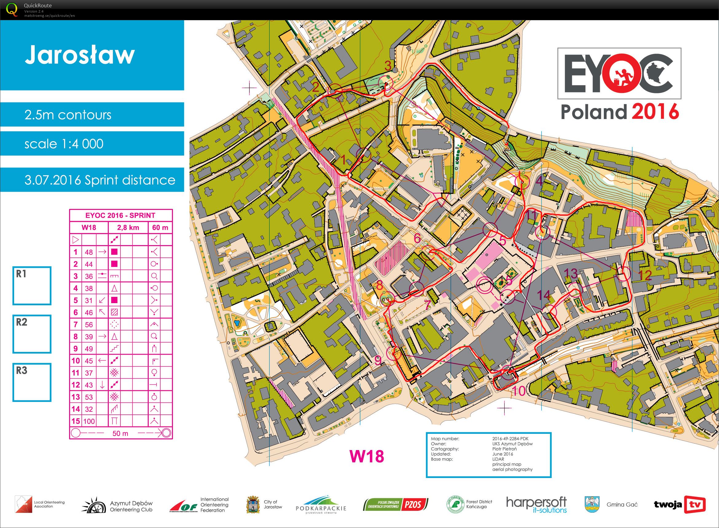 EYOC 2016 Sprint (03.07.2016)