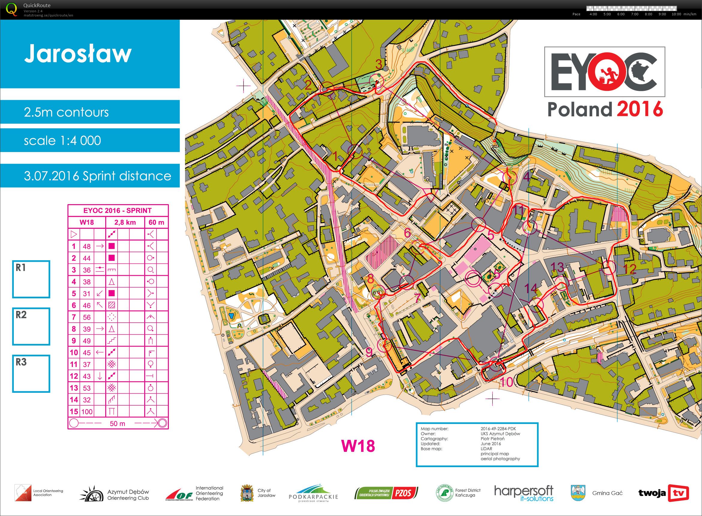 EYOC 2016 Sprint (03-07-2016)