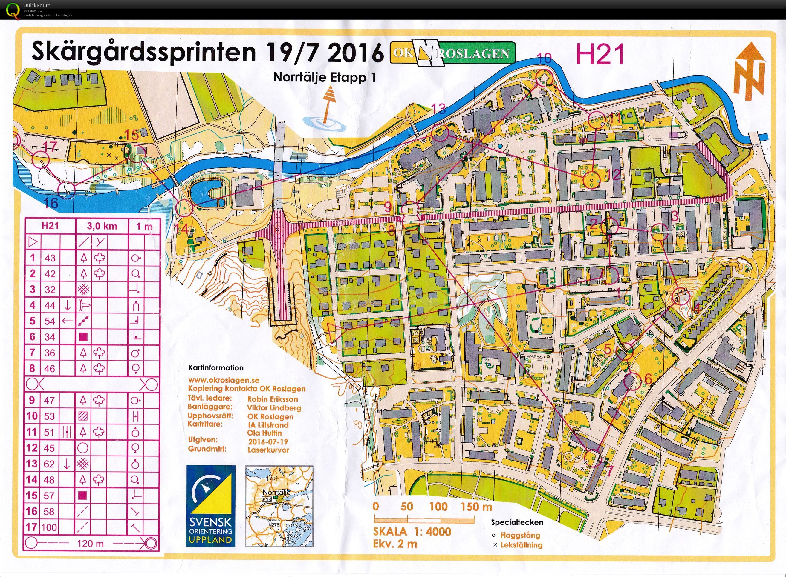 Skärgårdssprinten E1 (19-07-2016)