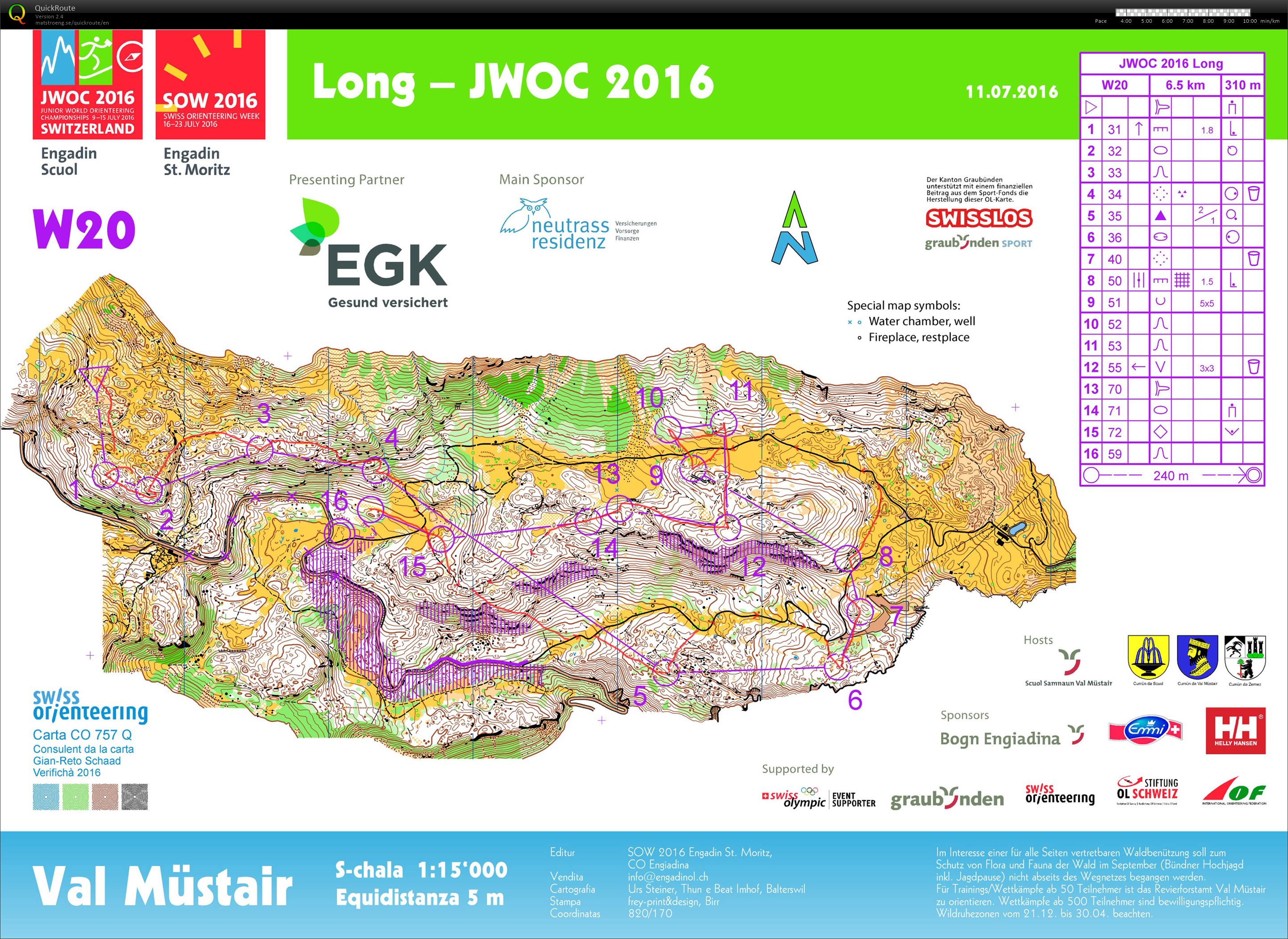 JWOC 2016 Long (11.07.2016)