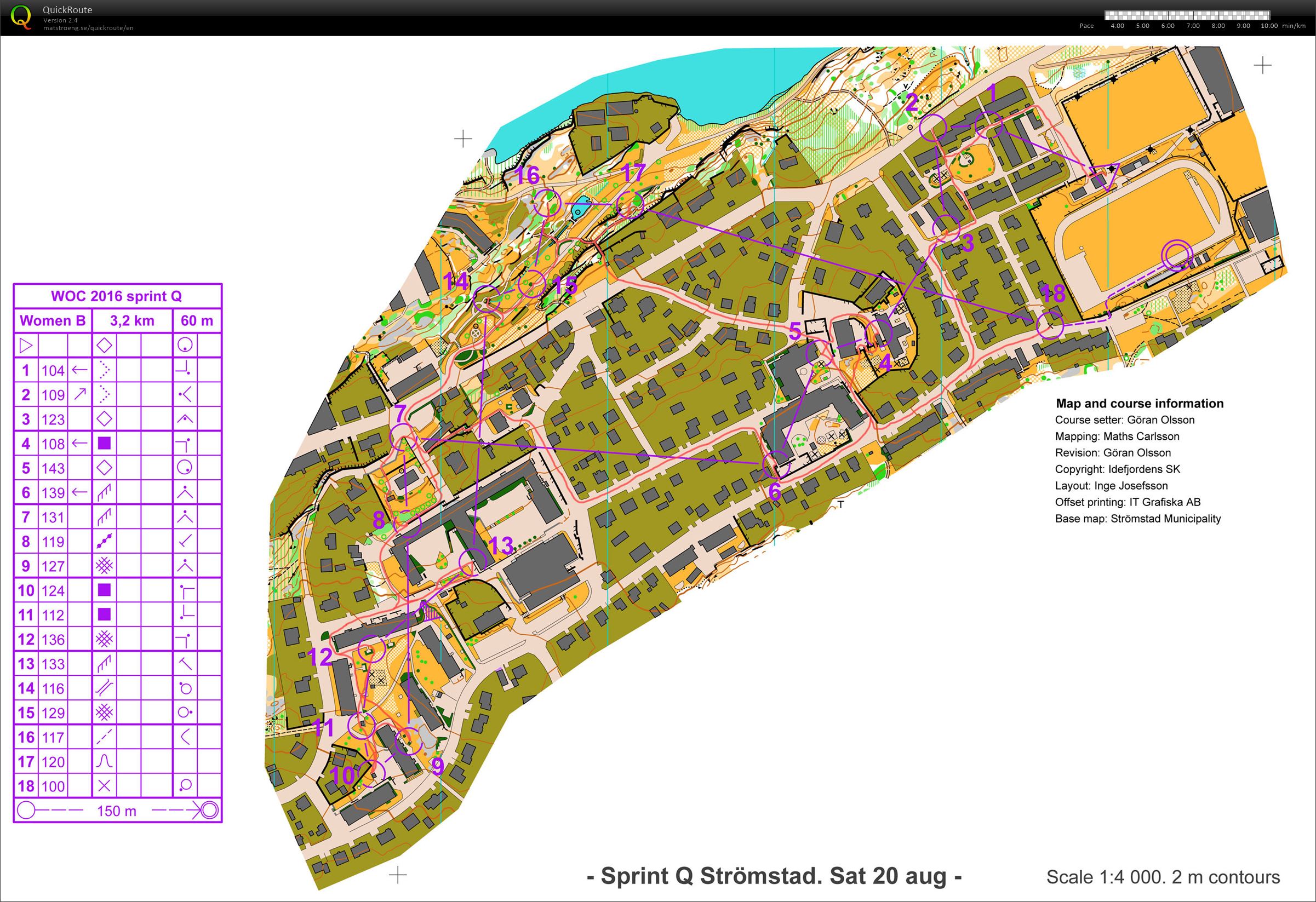 WOC 2016 Sprint Q (20/08/2016)