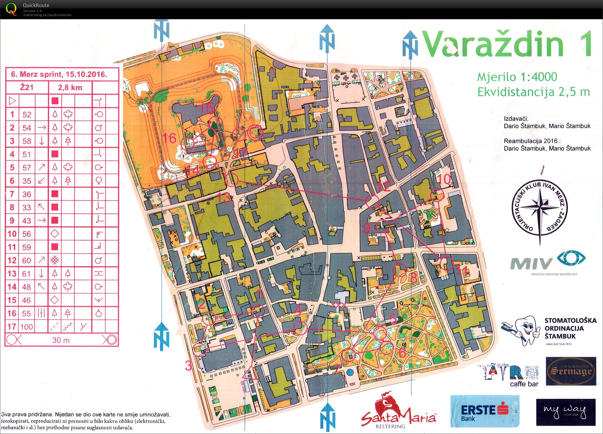 Merz Open - Croatian Championship Sprint 2016 (15-10-2016)