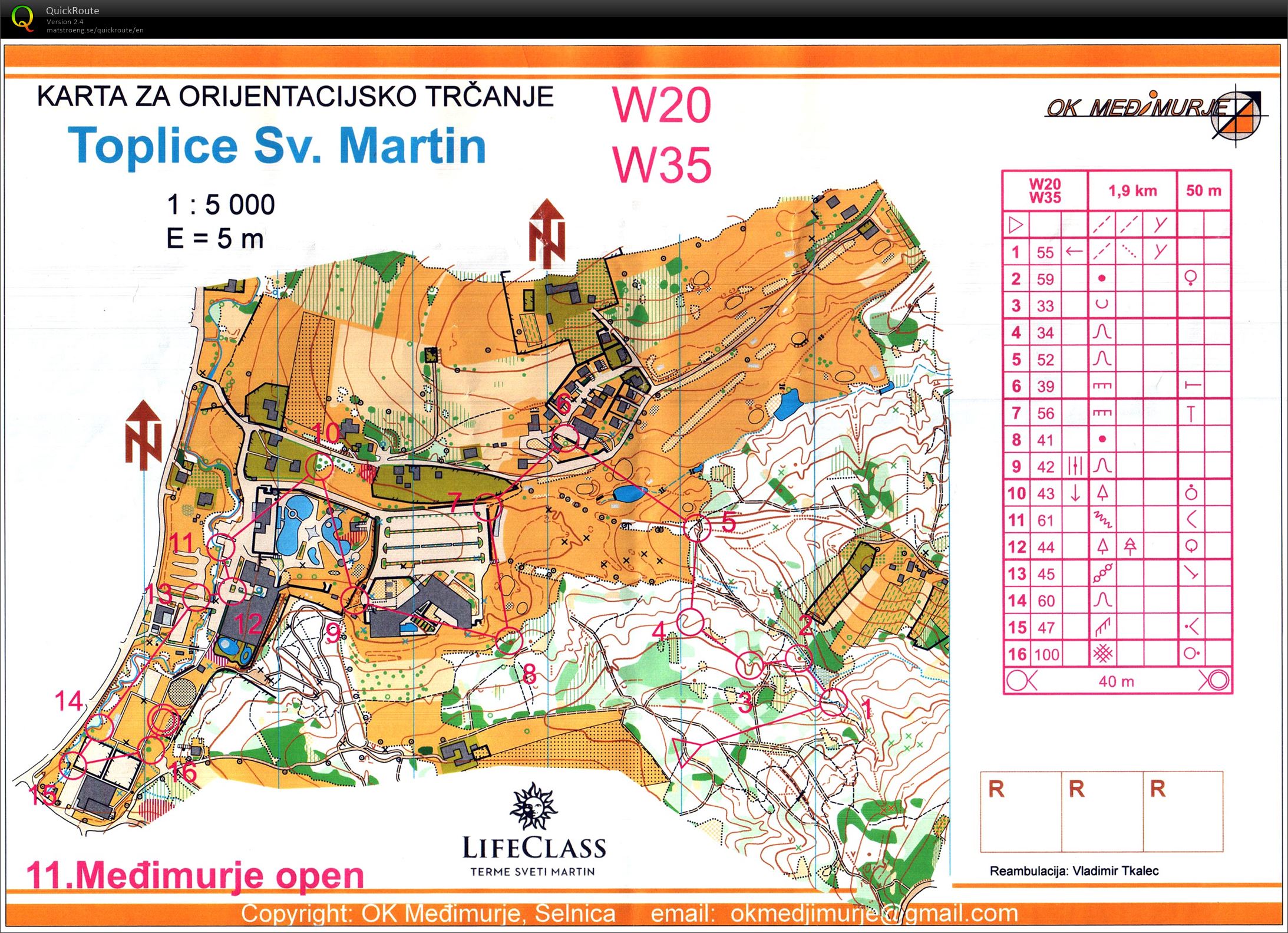 11. Medimurje Open - Sprint (2016-10-23)