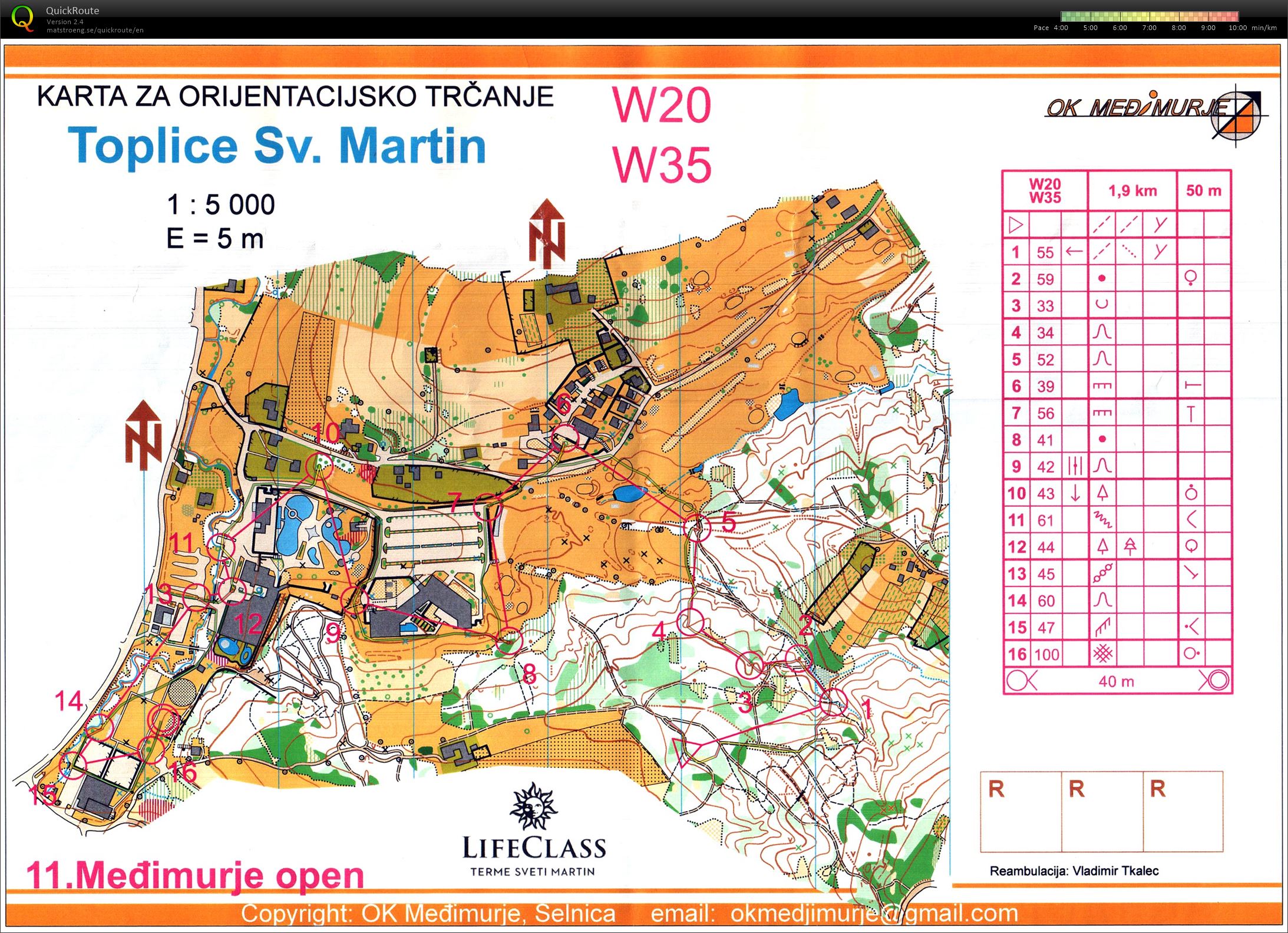 11. Medimurje Open - Sprint (2016-10-23)