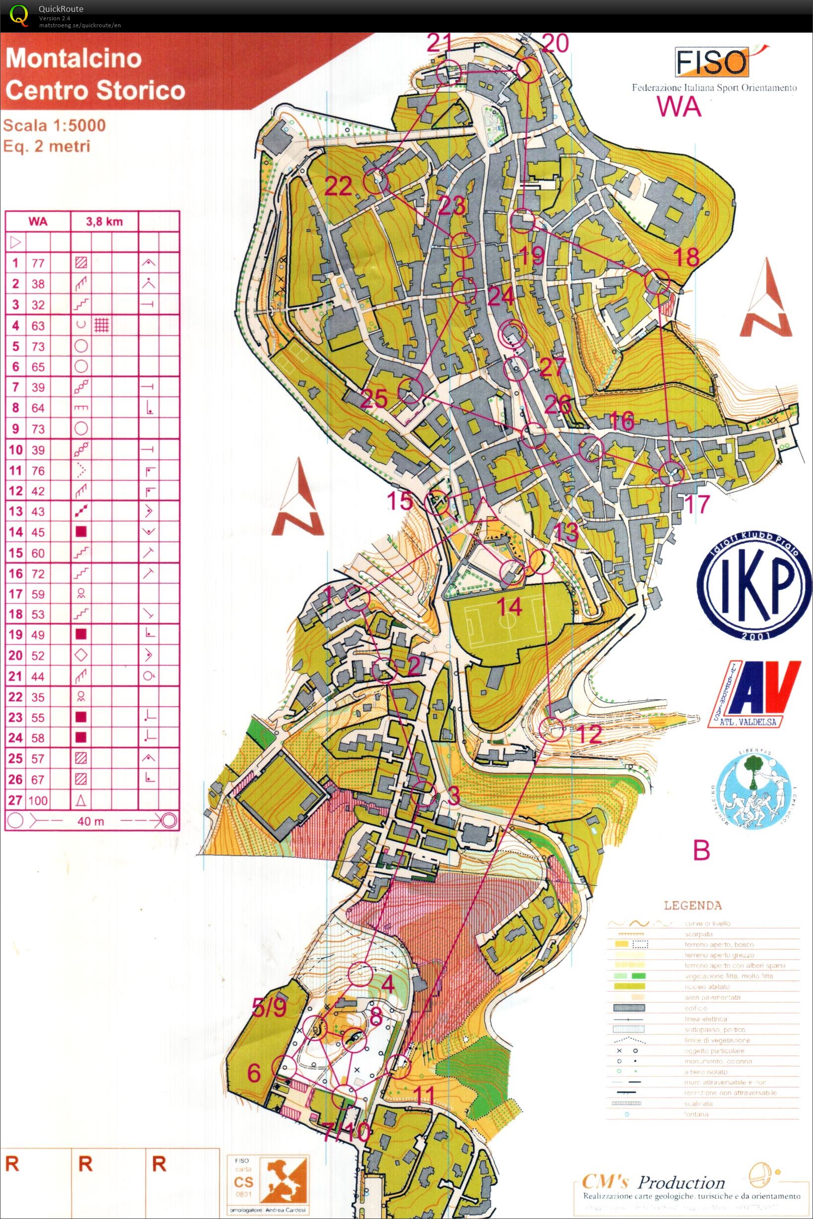 Tuscany Sprint Tour - Day 1 (Night Mass Start) (2016-11-04)