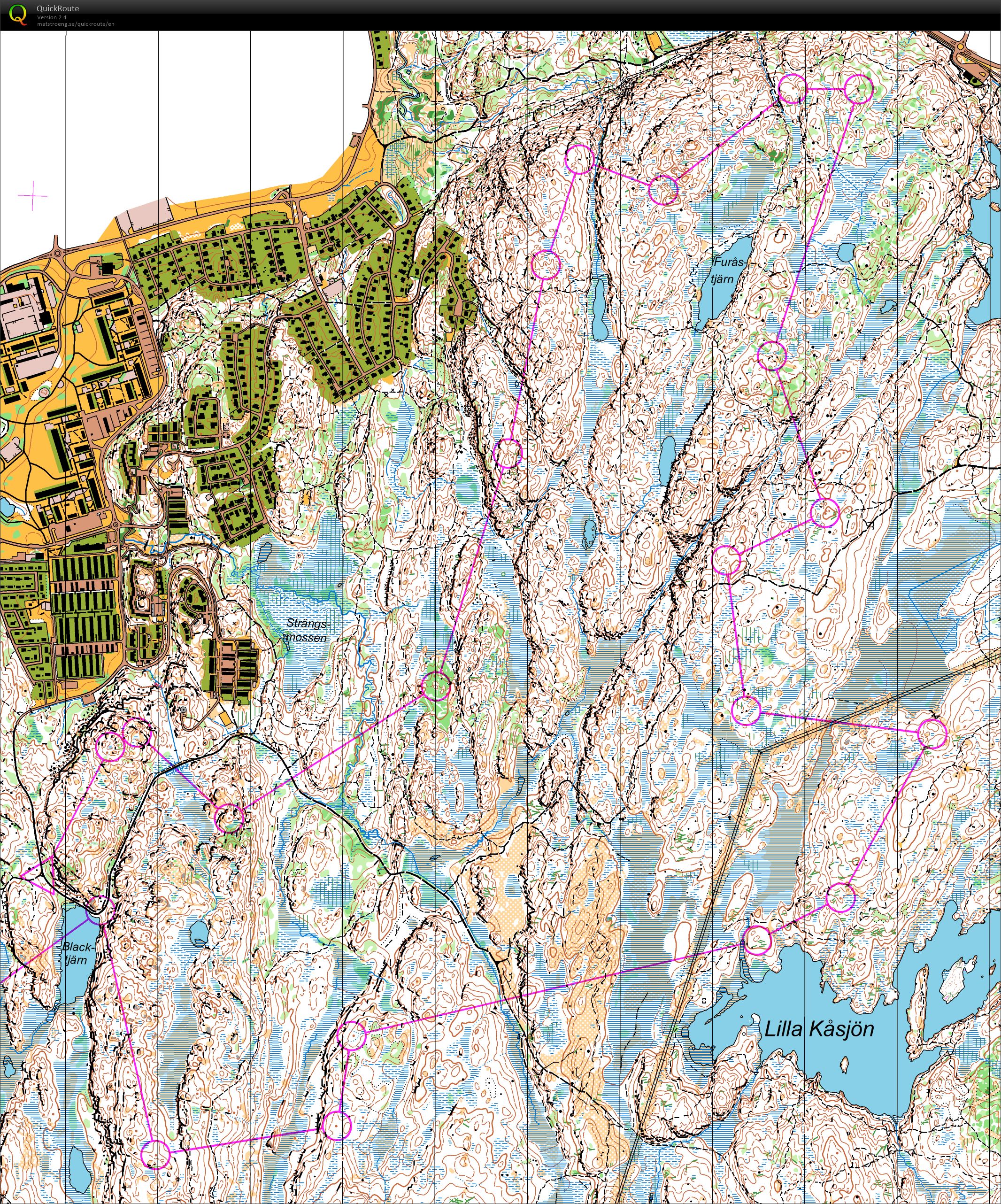 Långpass Skatås (11-12-2016)