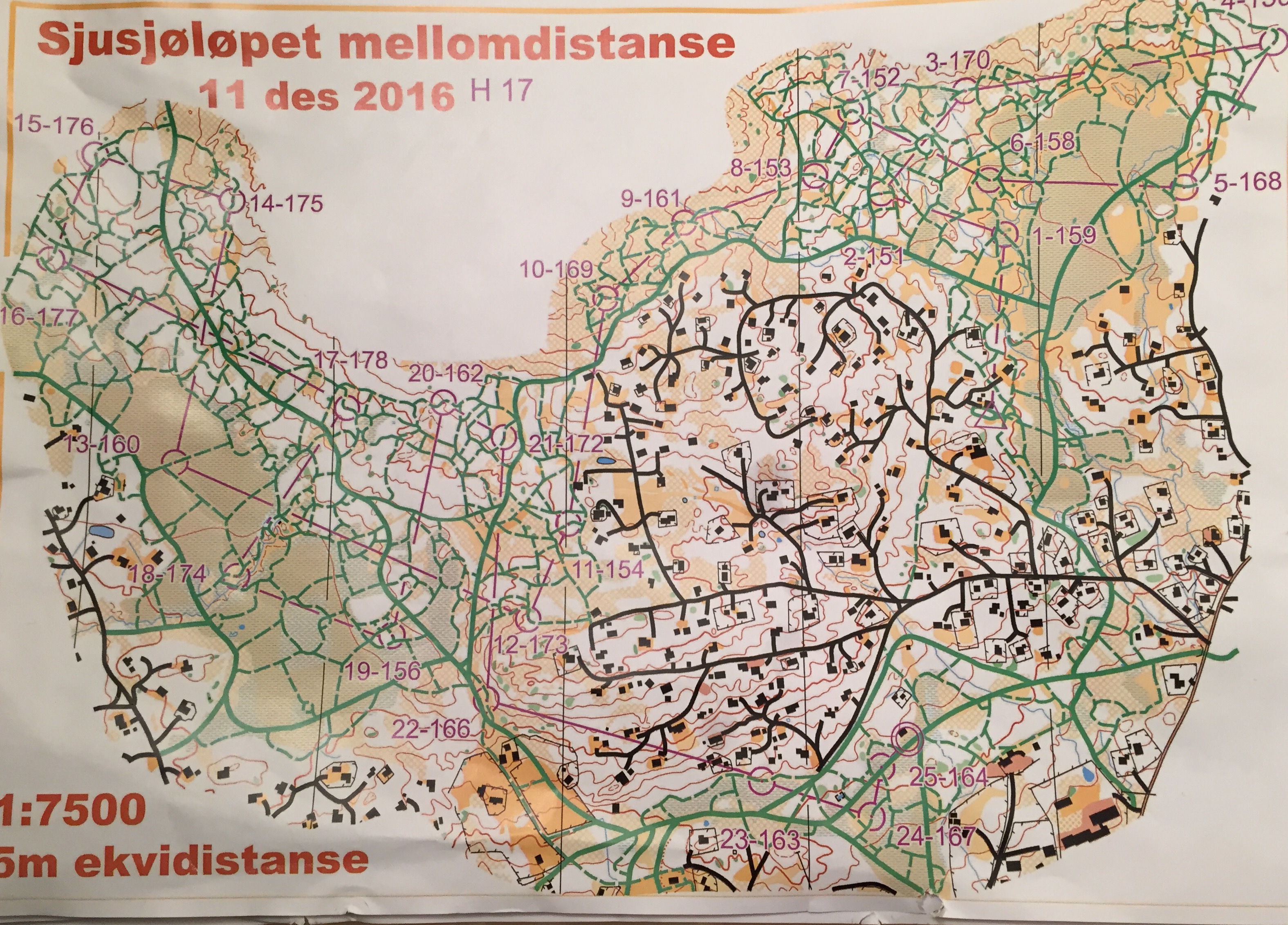 Sjusjölöpet Medel (14-12-2016)
