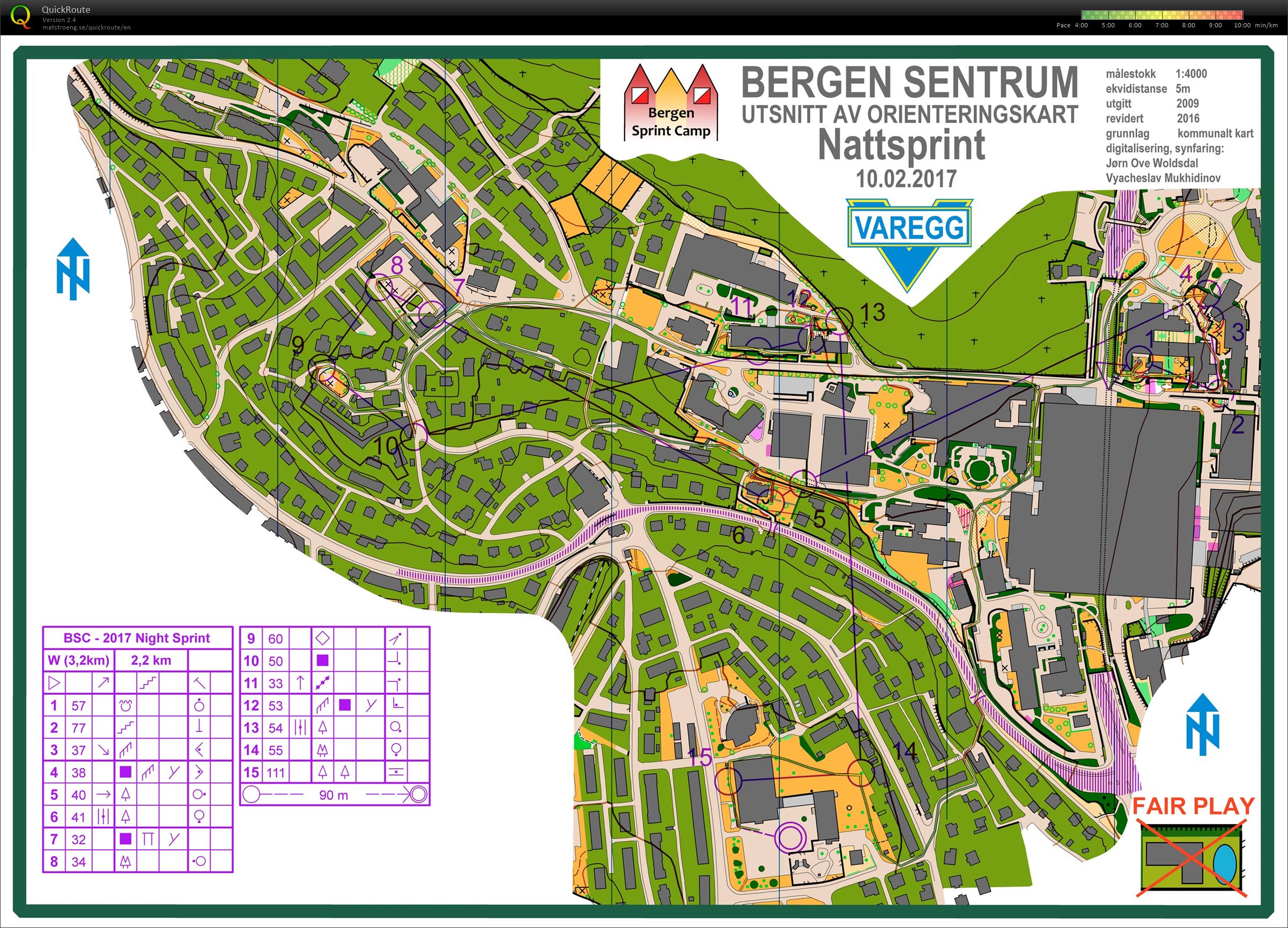 BSC 2017 - Night Sprint  (2017-02-10)