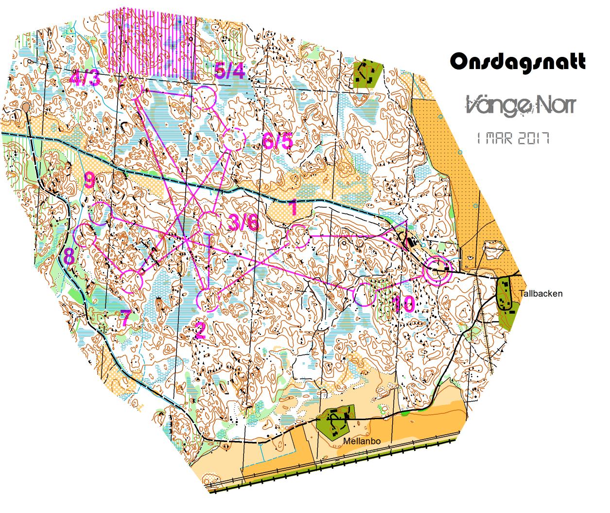 Onsdagsnatt - Kort (01/03/2017)