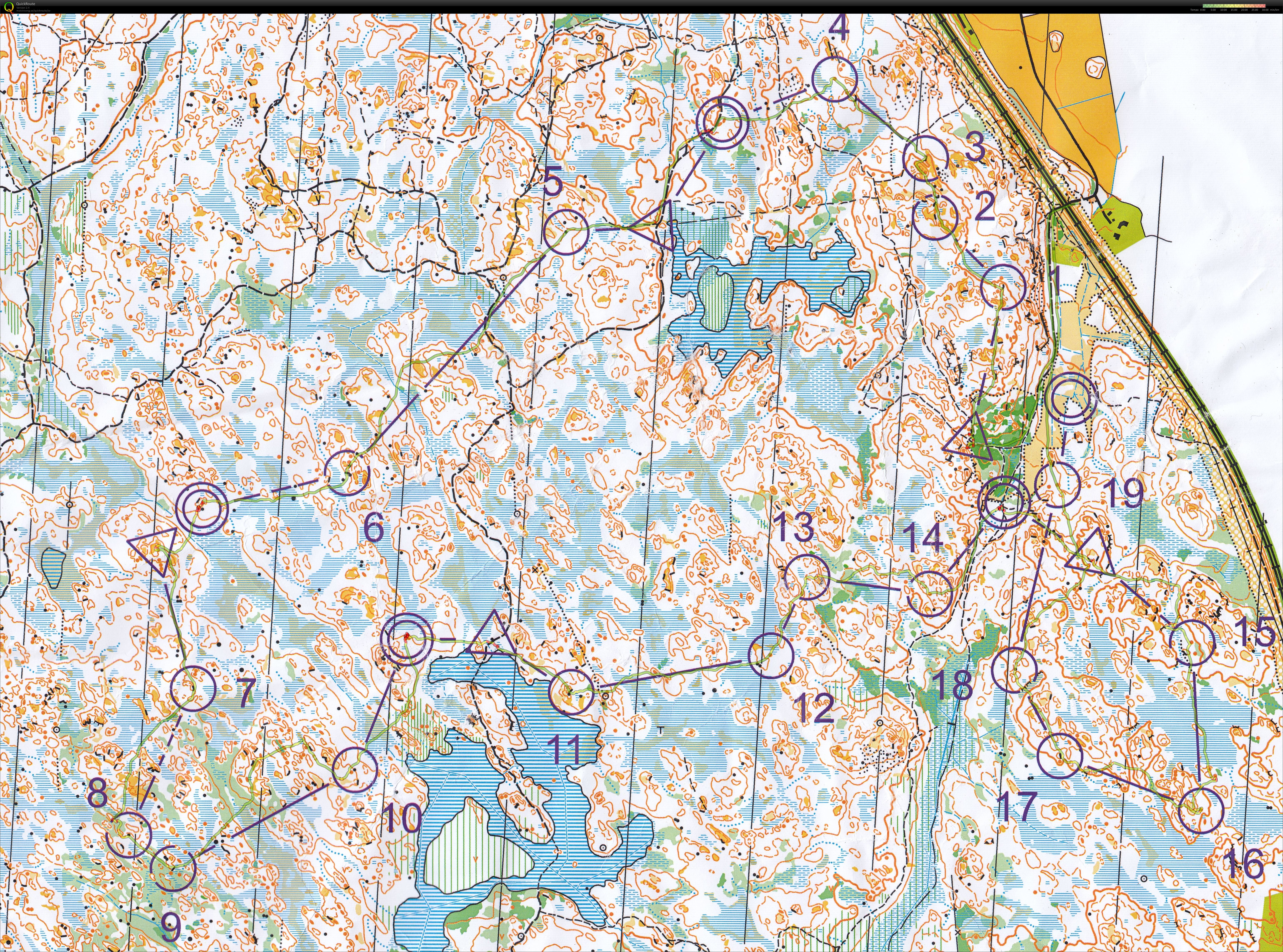 Lunsen 170412 OK Linné stafett träning 4 gafflingar (2017-04-12)