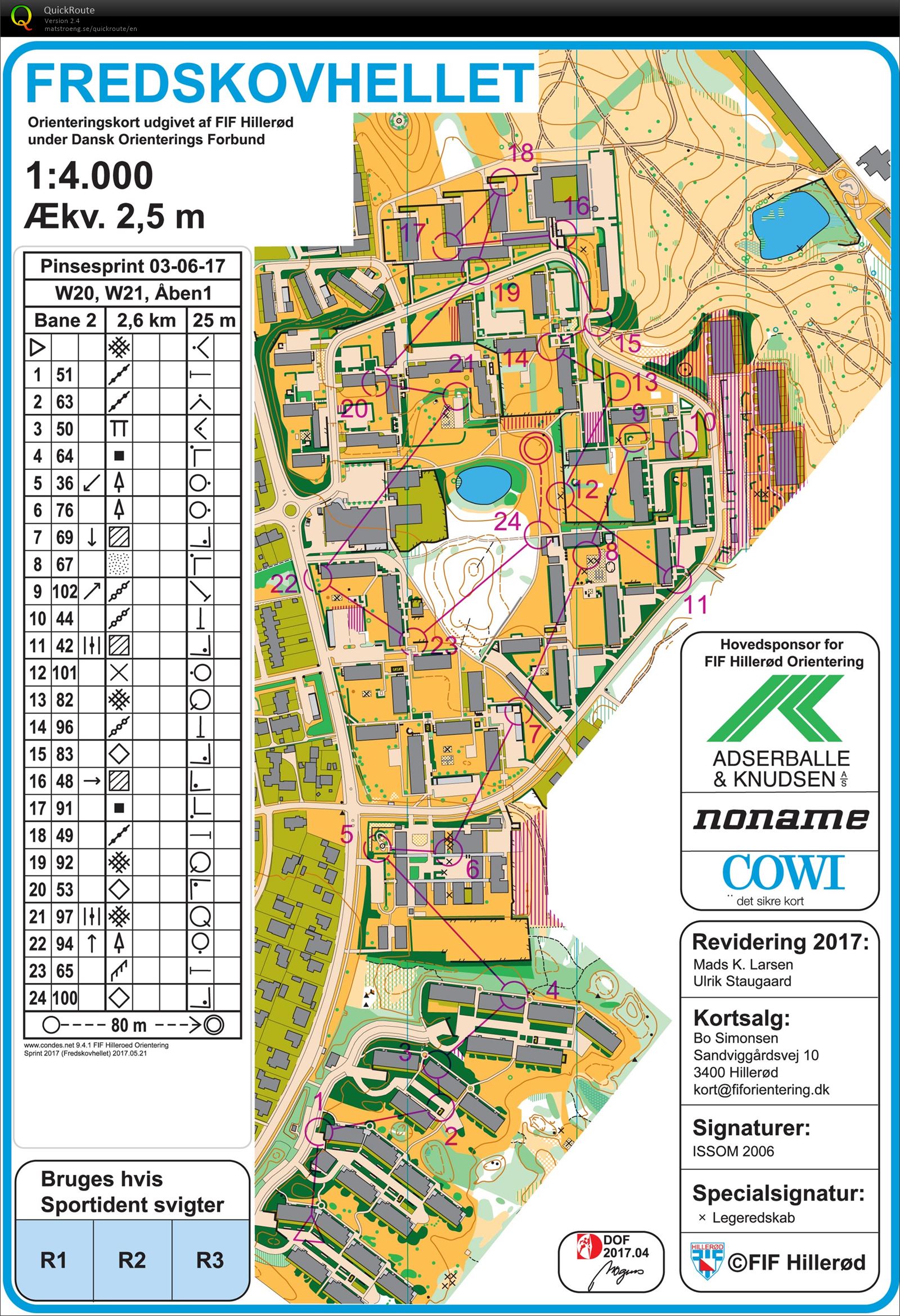 FIF Pinseweekend 2017 - Sprint (WRE) (03/06/2017)