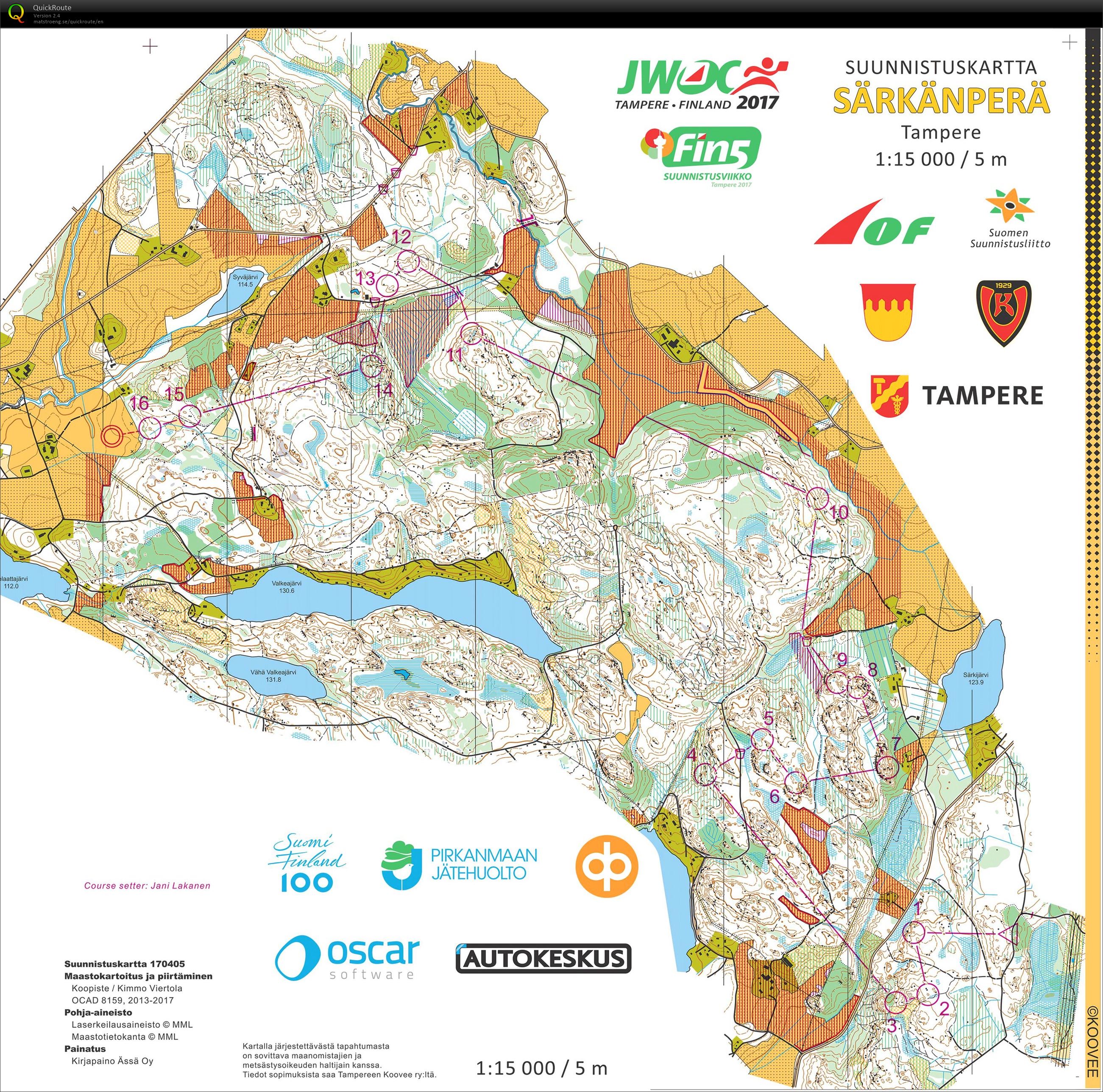 JWOC 2017 Long (14.07.2017)