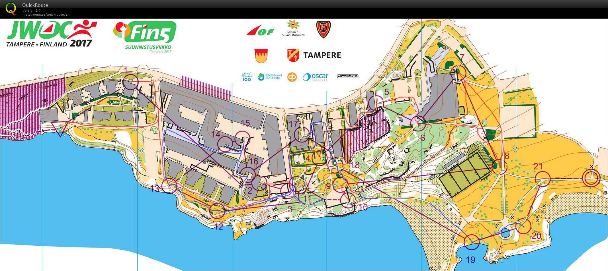 JWOC 2017 Sprint (12/07/2017)