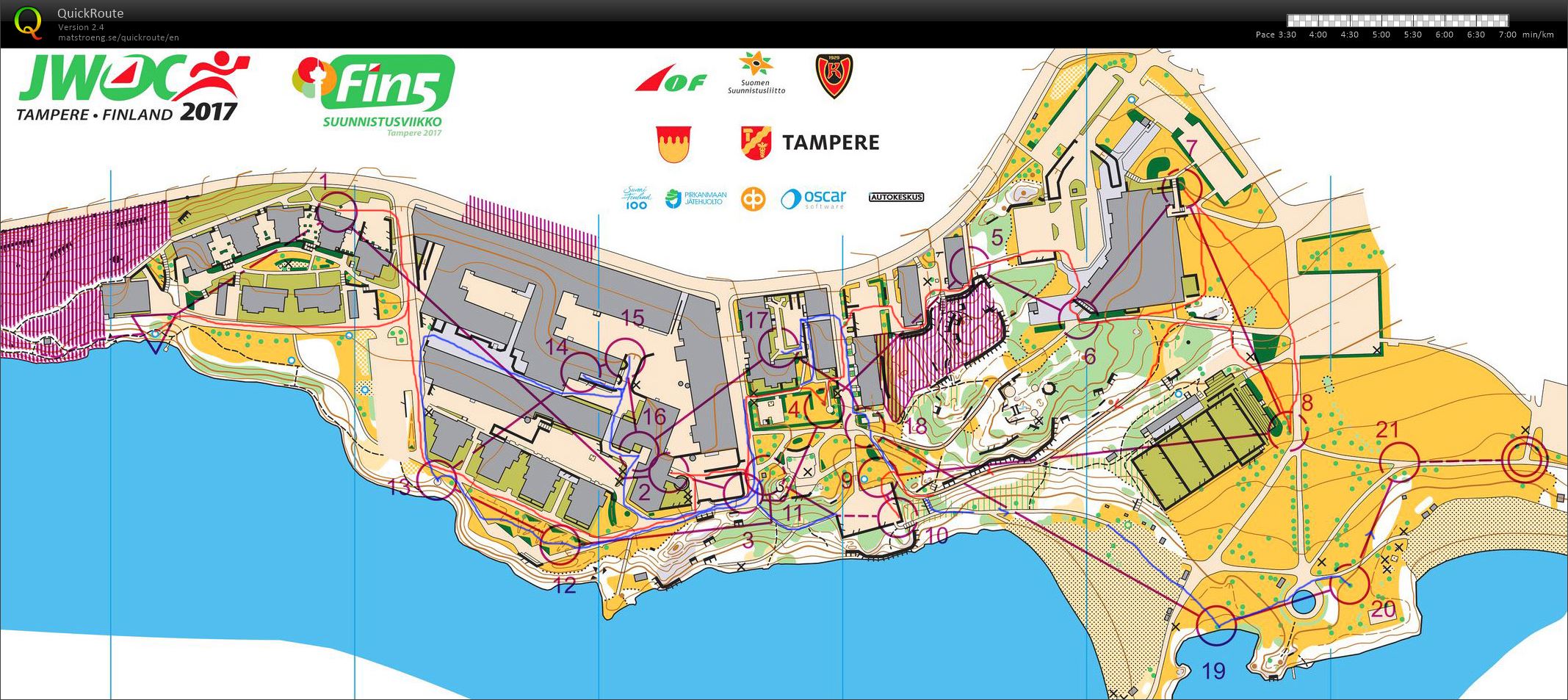 JWOC 2017 Sprint (12.07.2017)