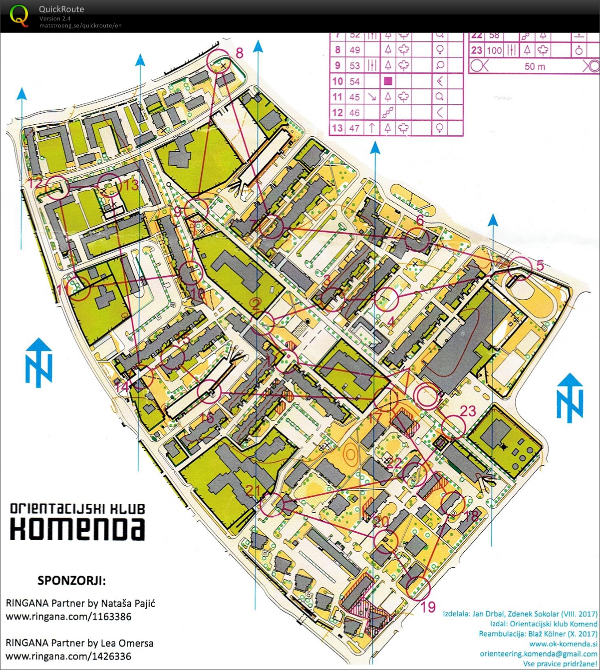 Slovenian Championship mixed sprint relay (21.10.2017)