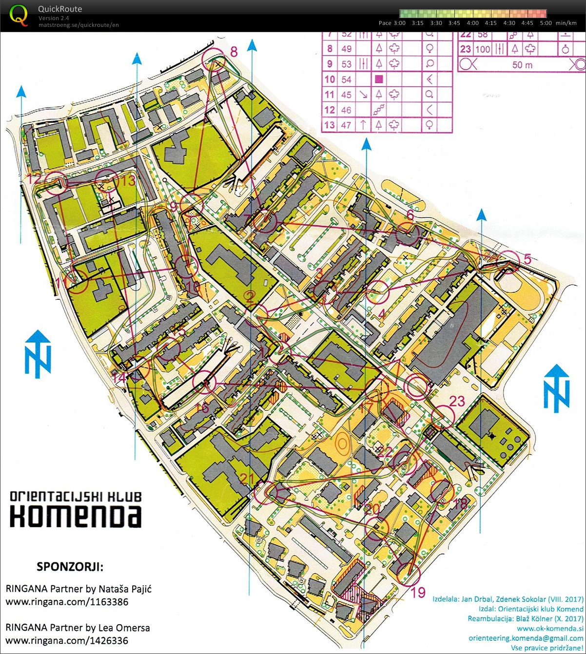 Slovenian Championship mixed sprint relay (2017-10-21)