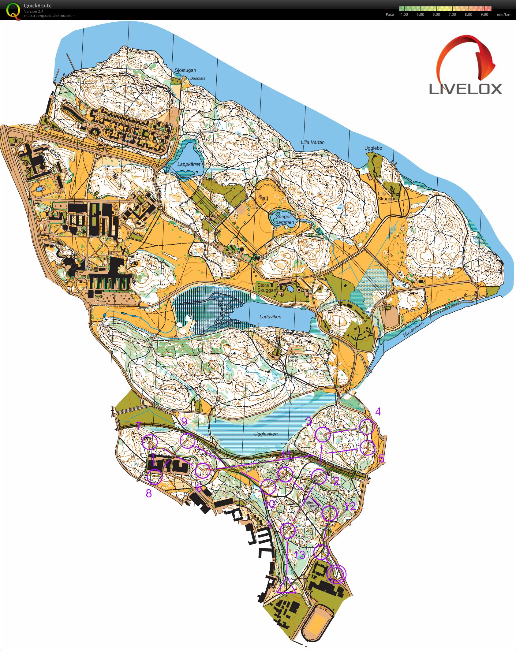 Skarpnäck medeldistans (2017-11-11)