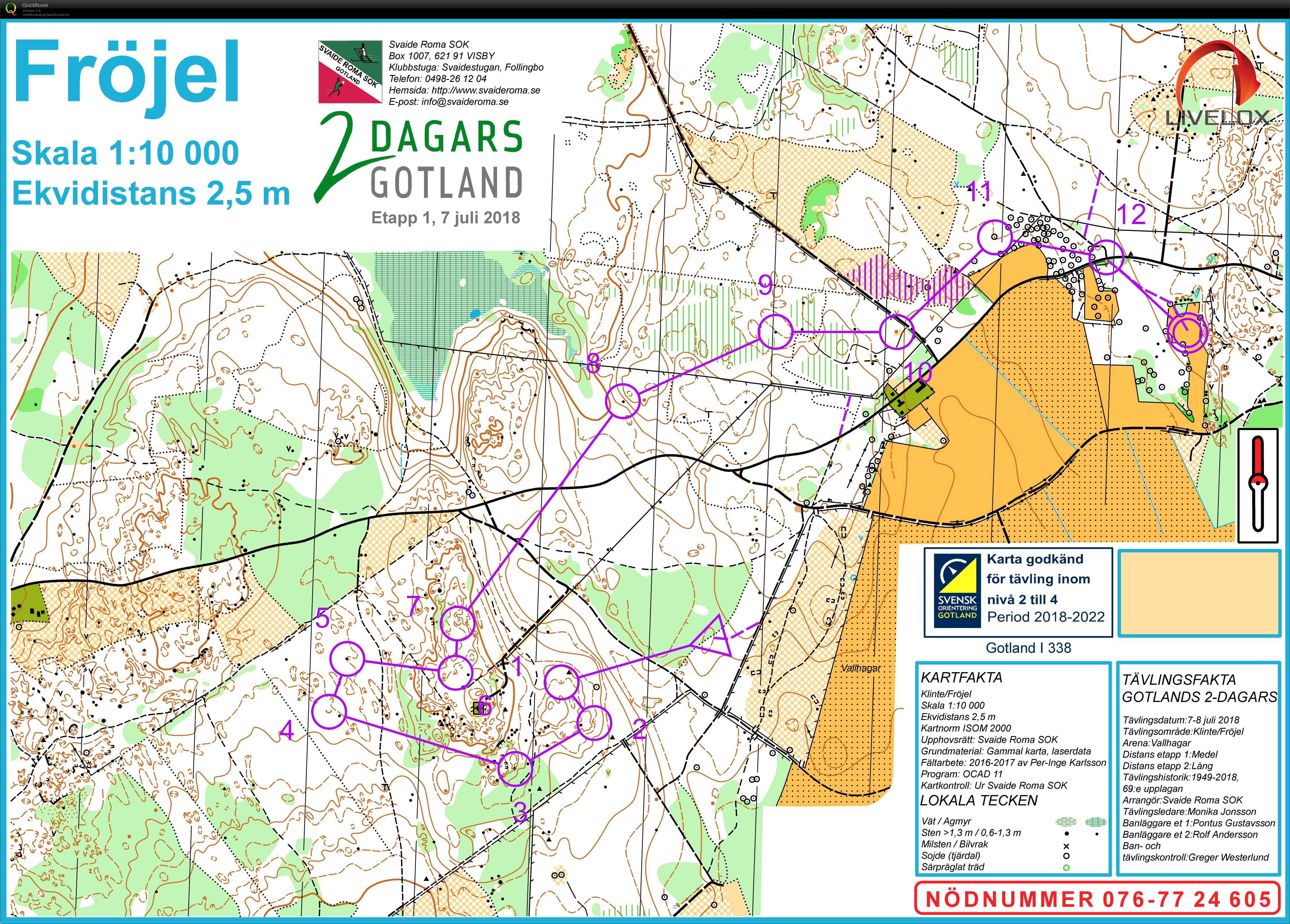 Gotland 2dagars E1 (07/07/2018)