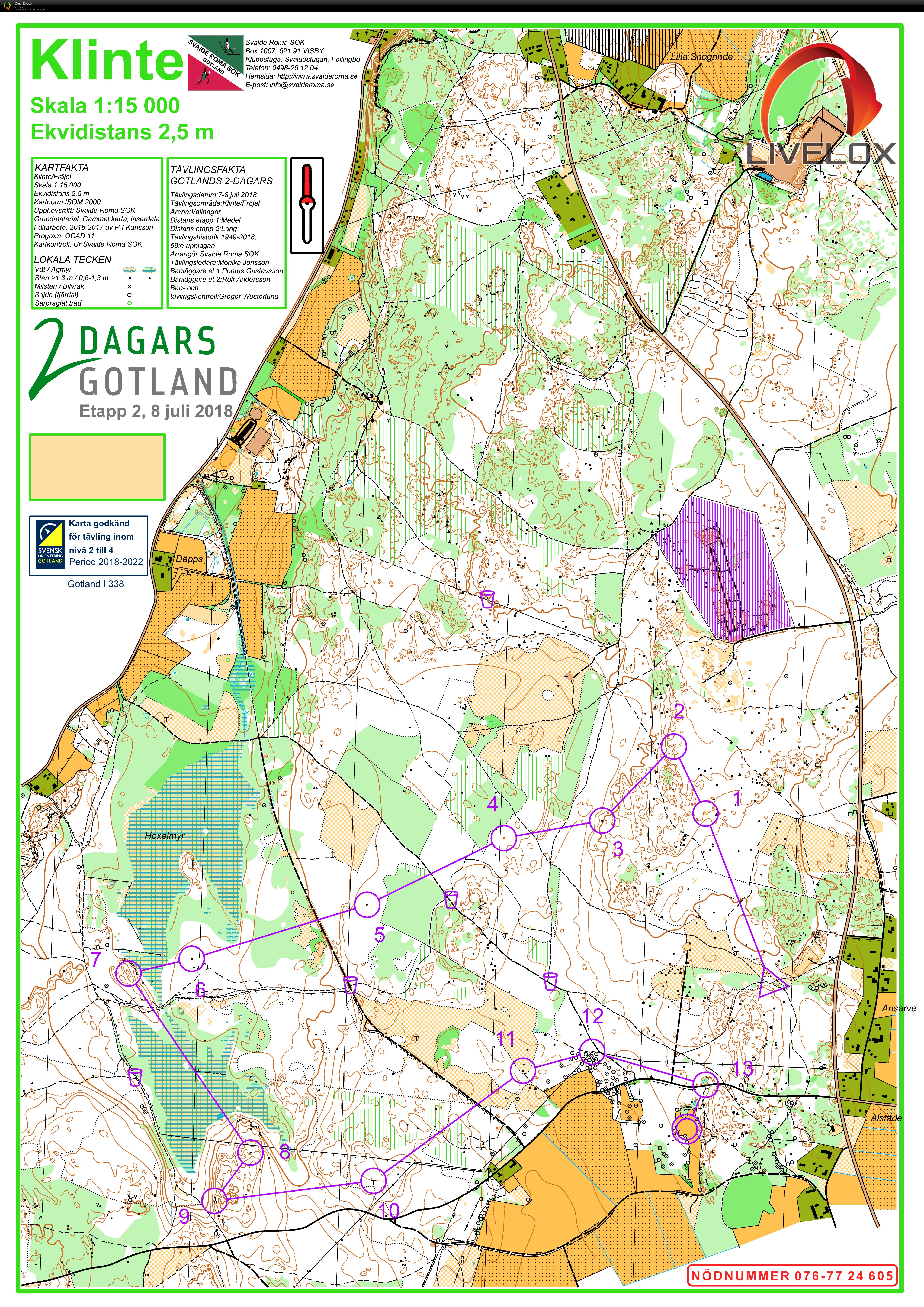Gotland 2dagars E2 (2018-07-08)
