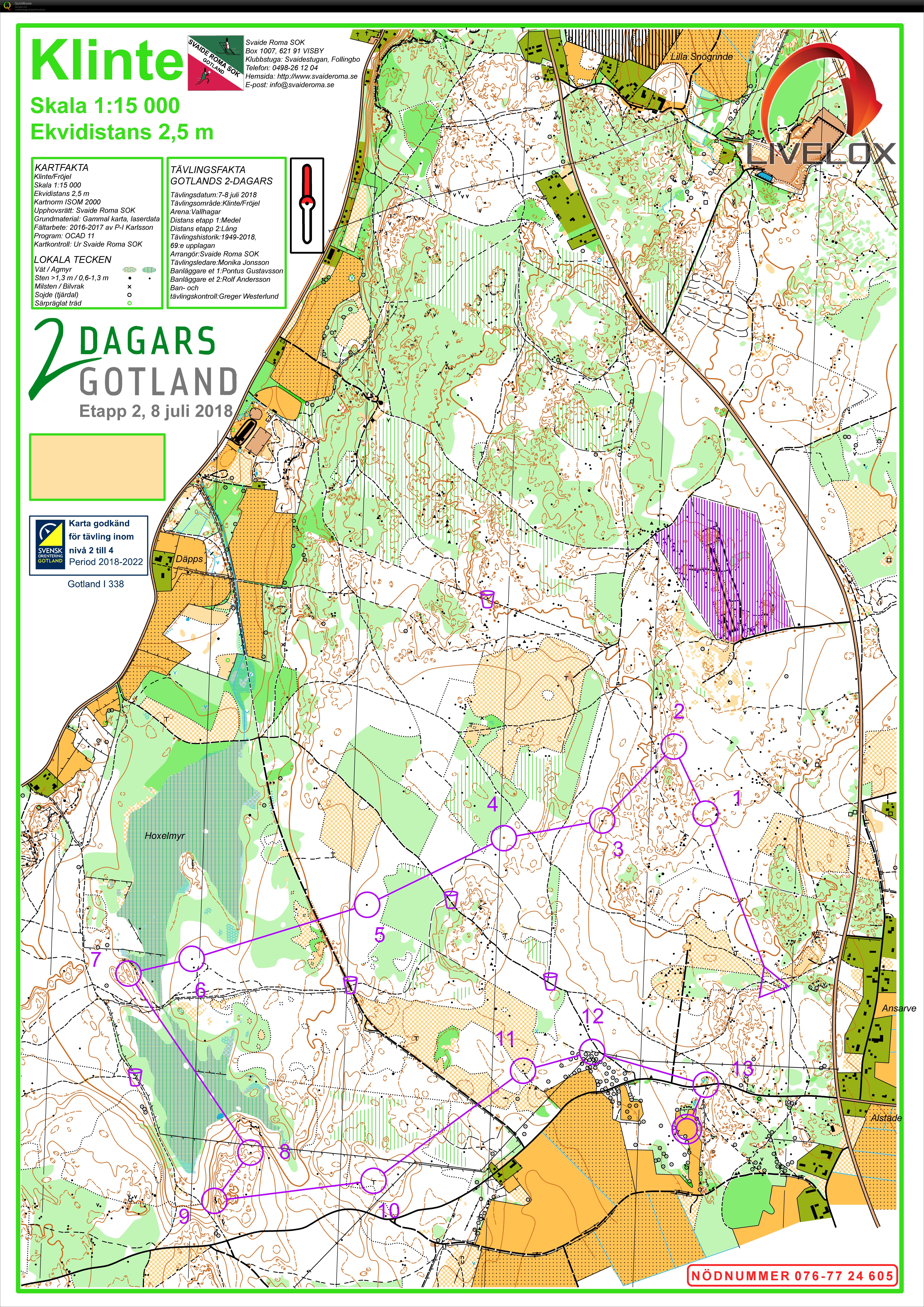 Gotland 2dagars E2 (2018-07-08)