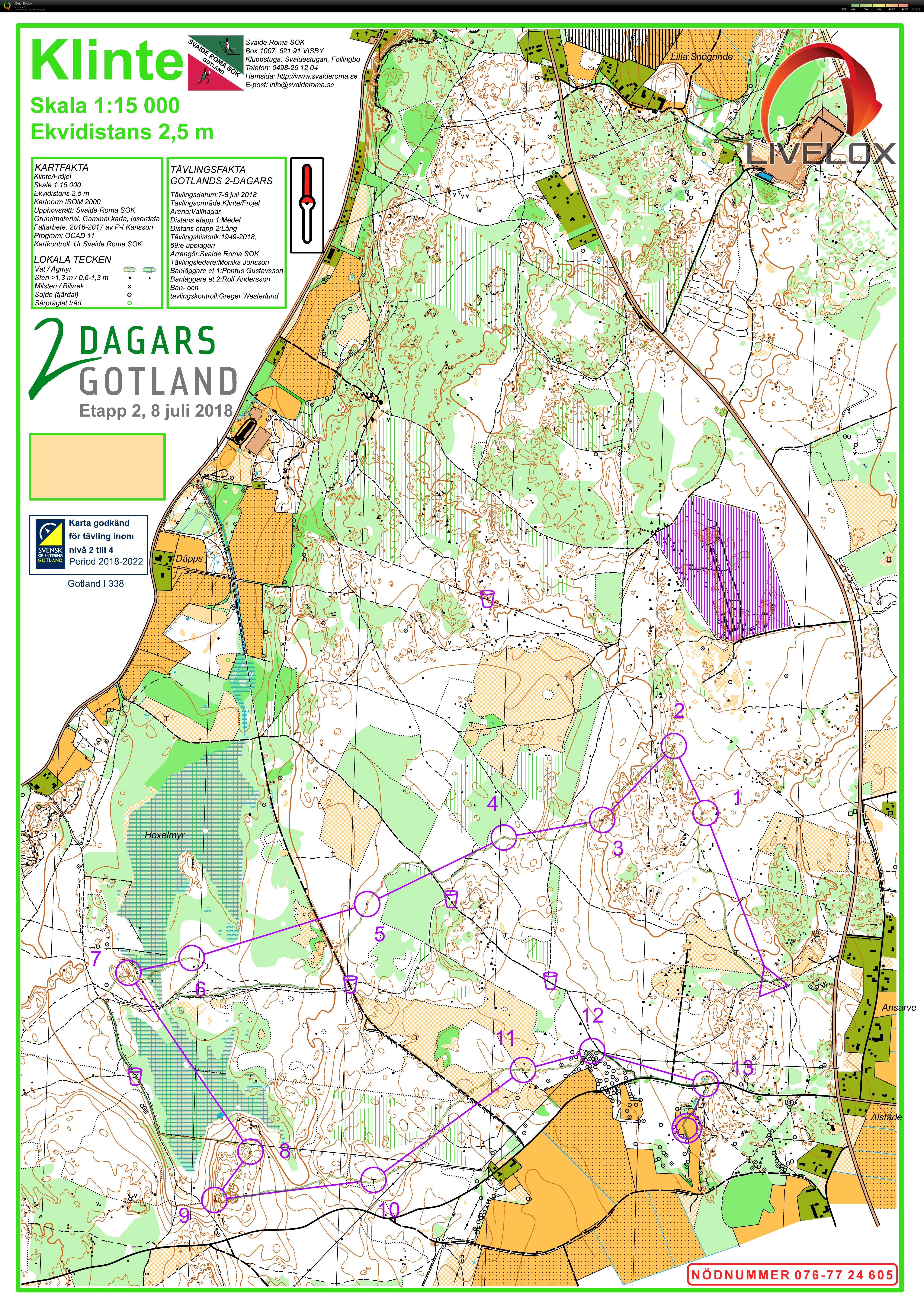 Gotland 2dagars E2 (08/07/2018)