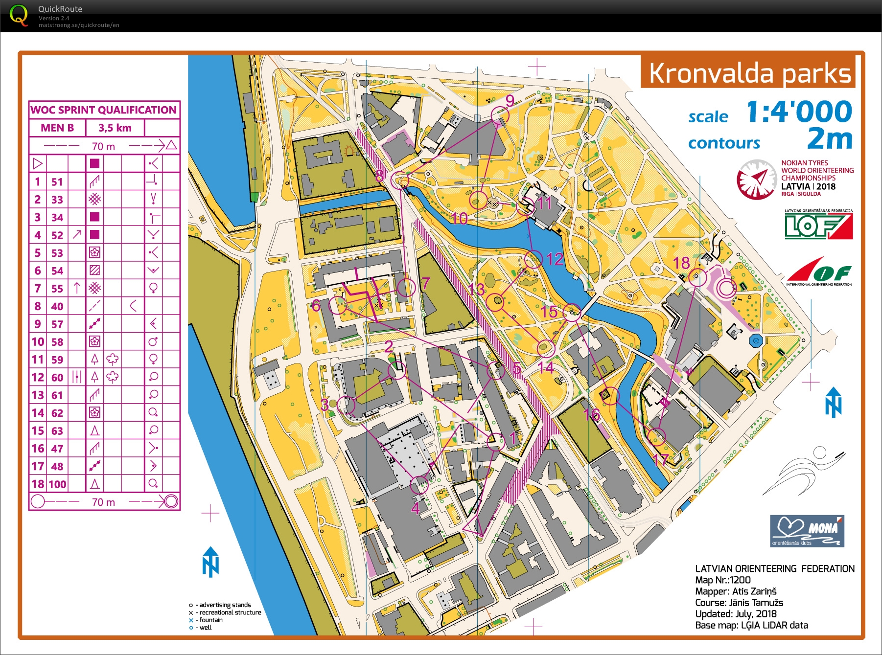 WOC 2018 SprintQ  (2018-08-04)