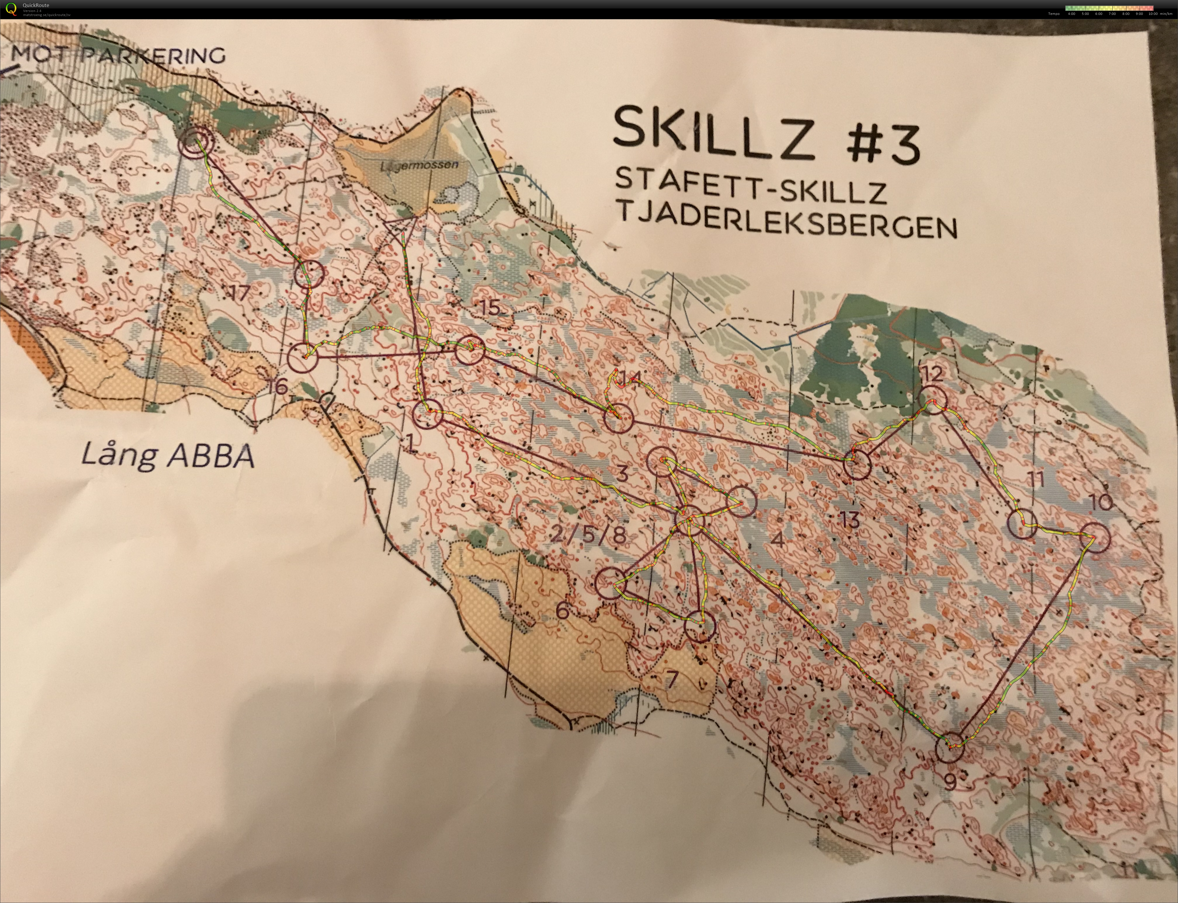 Skillz #3 Stafett (12-09-2018)