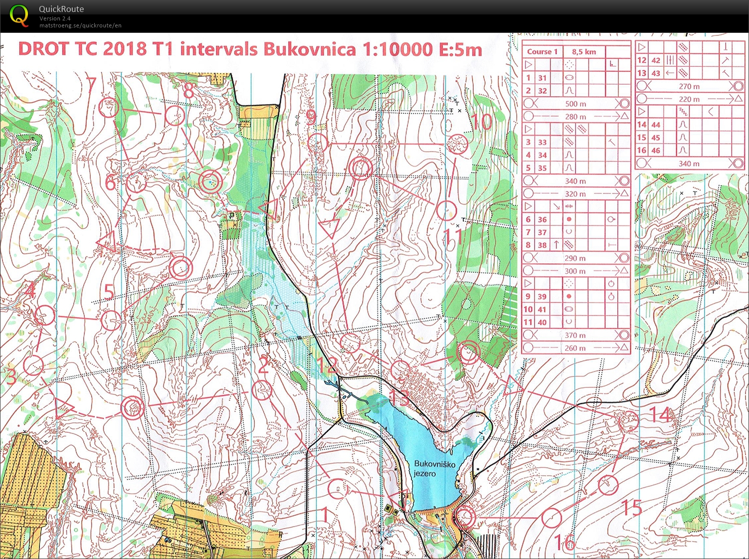 OOcup team camp - T1 intervals (2018-11-10)