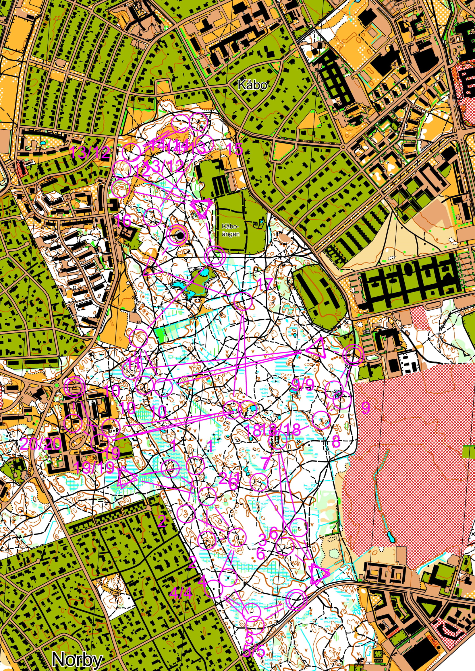 UTH 2018 E2 sprintintervaller Stadsskogen (30-11-2018)