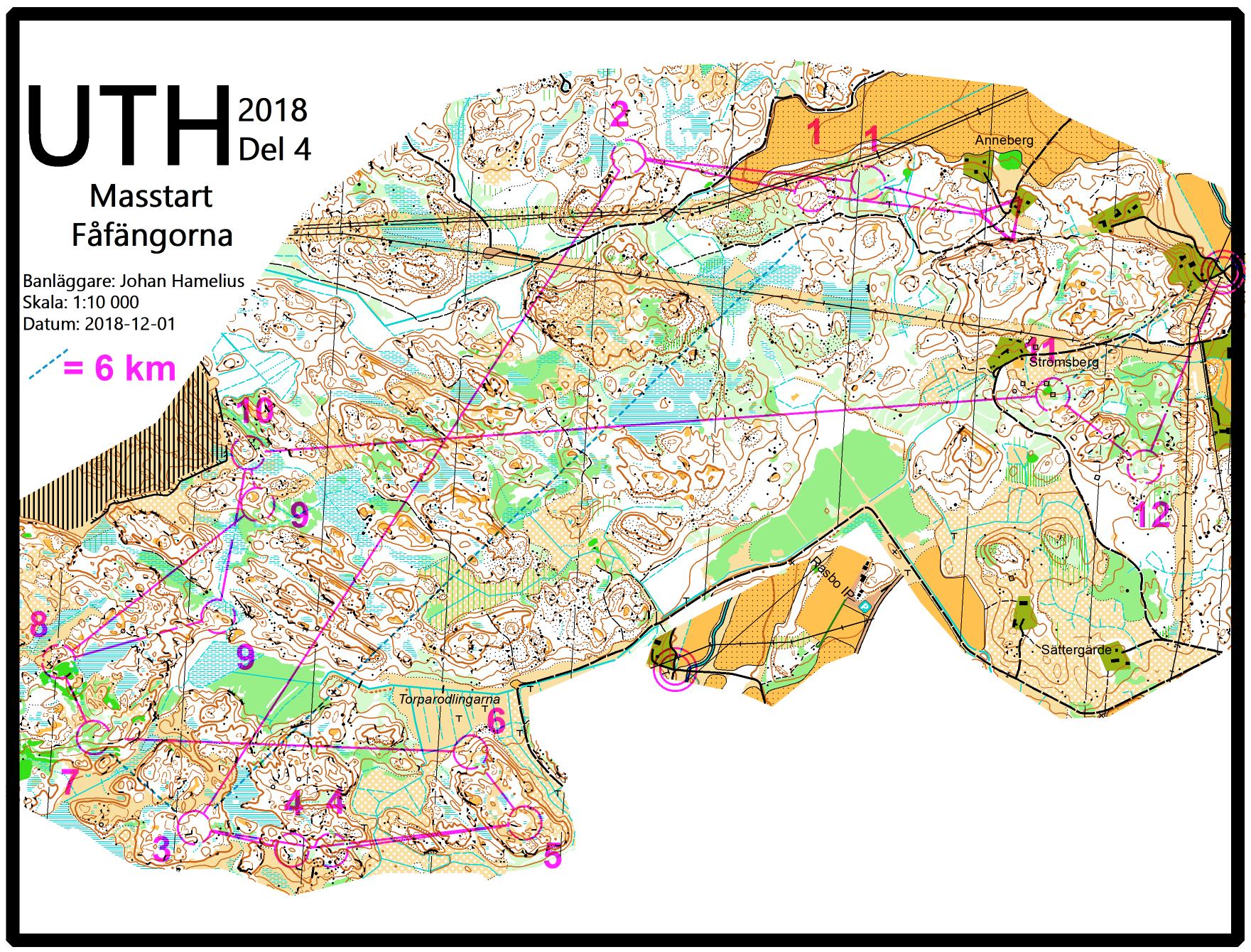 UTH 2018 E4 masstart Fåfängorna (01-12-2018)